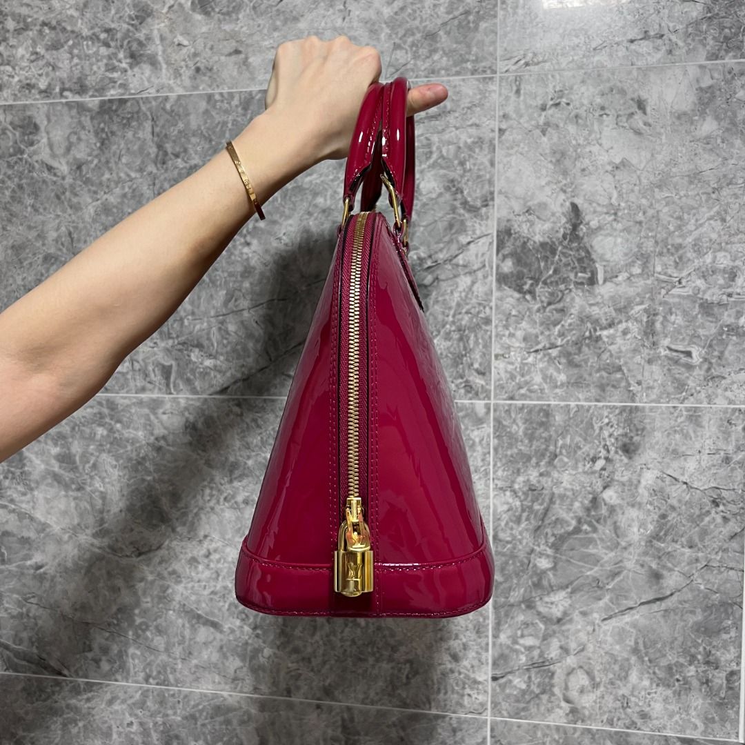 LV Alma PM Vernis Cherry GHW - Luxury Evermore