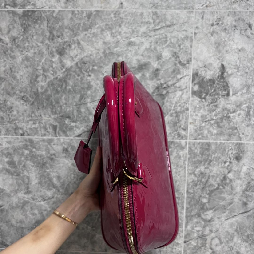 LV Alma PM Vernis Cherry GHW - Luxury Evermore