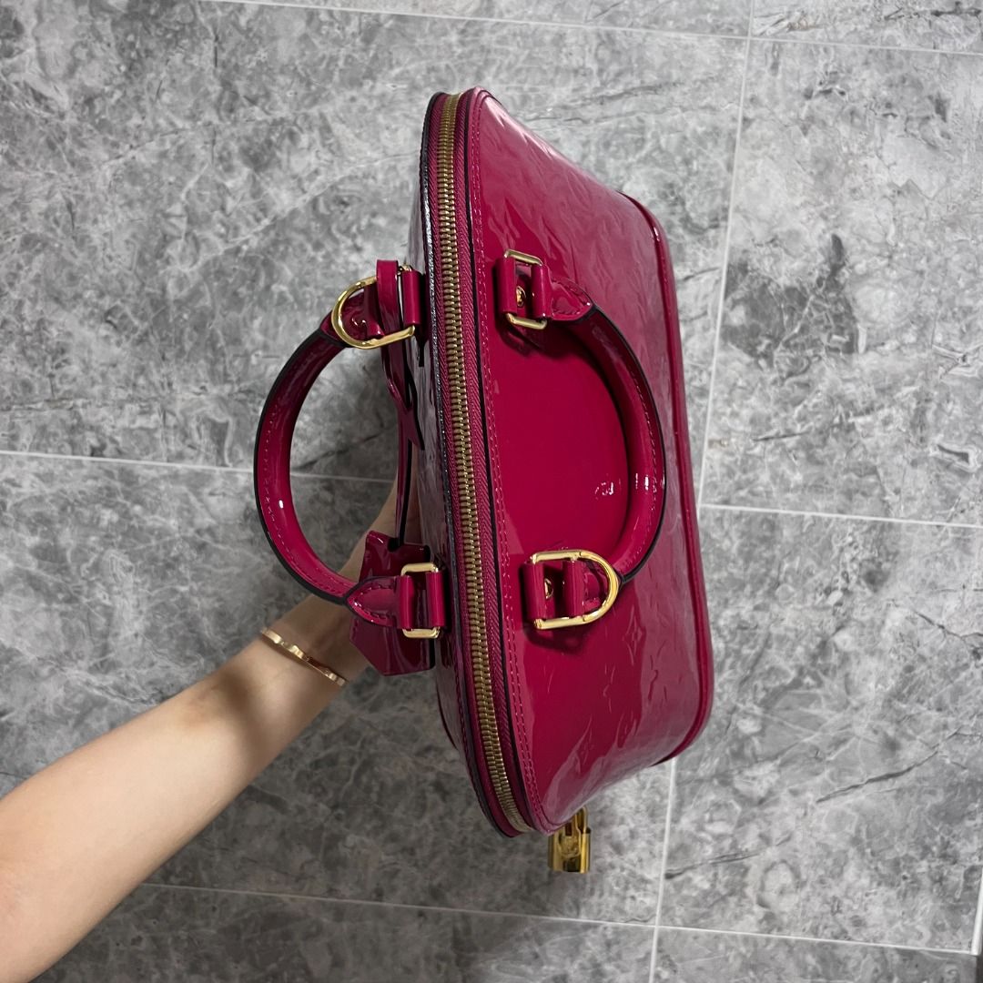 LV Alma PM Vernis Cherry GHW - Luxury Evermore