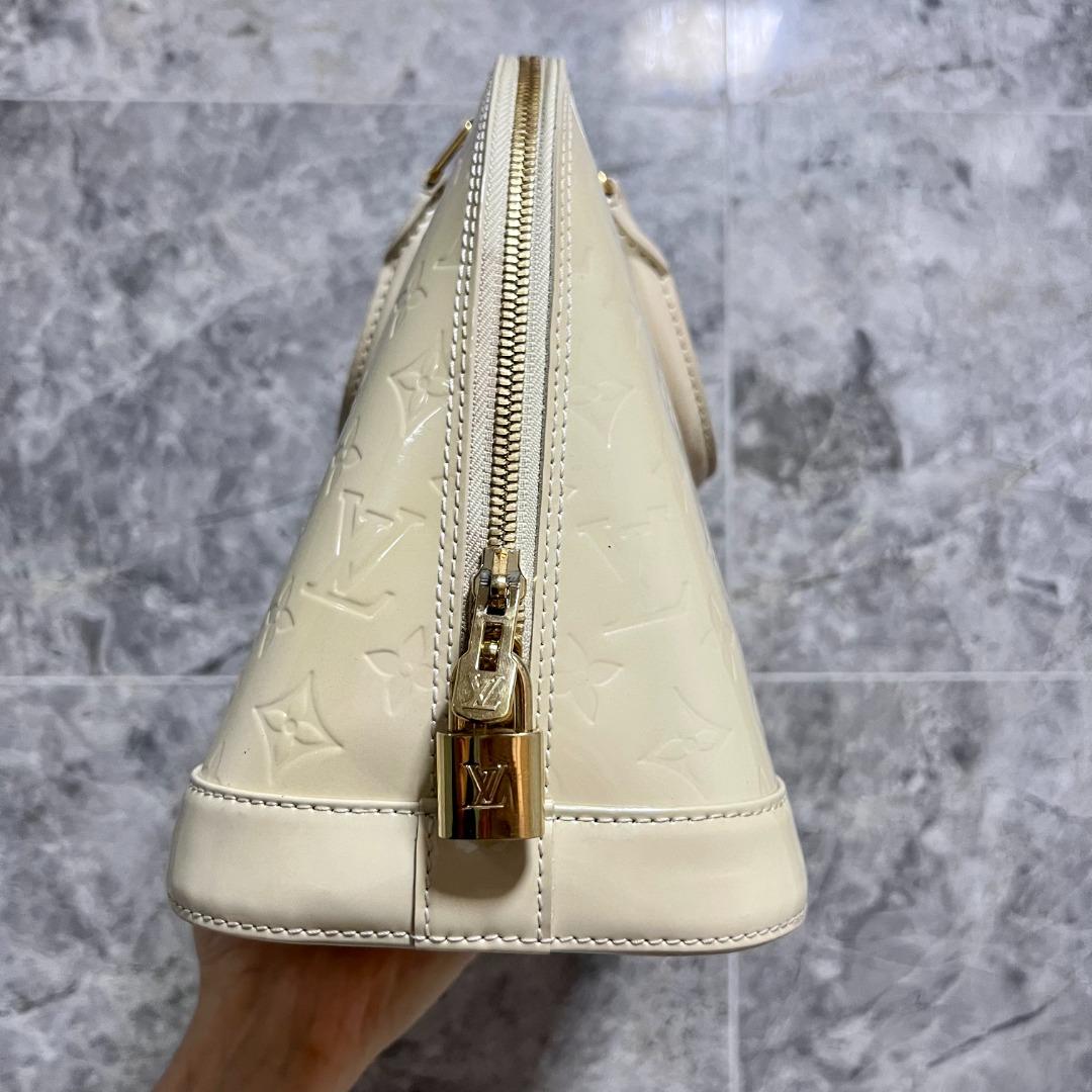 LV Alma PM Vernis GHW Pearl - Luxury Evermore