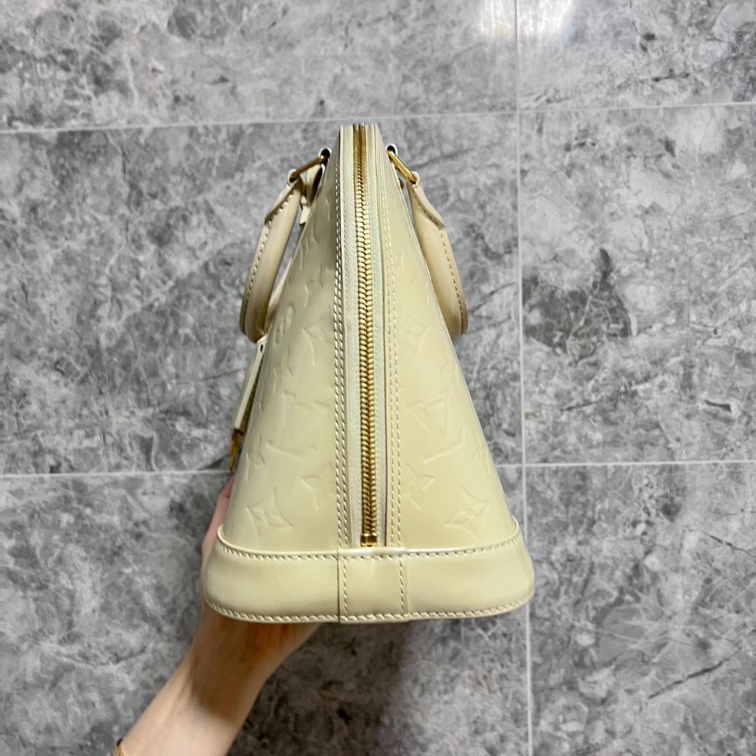 LV Alma PM Vernis GHW Pearl - Luxury Evermore