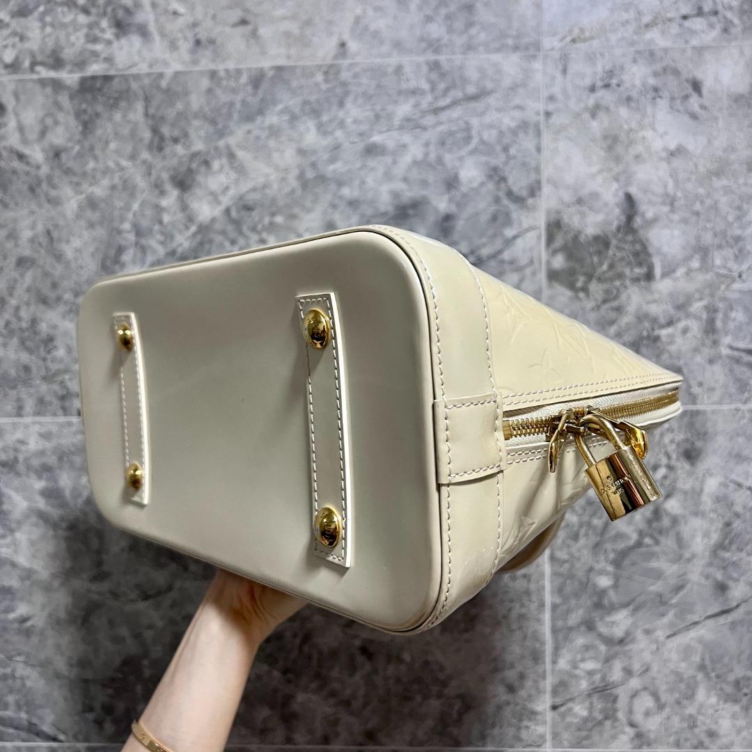 LV Alma PM Vernis GHW Pearl - Luxury Evermore