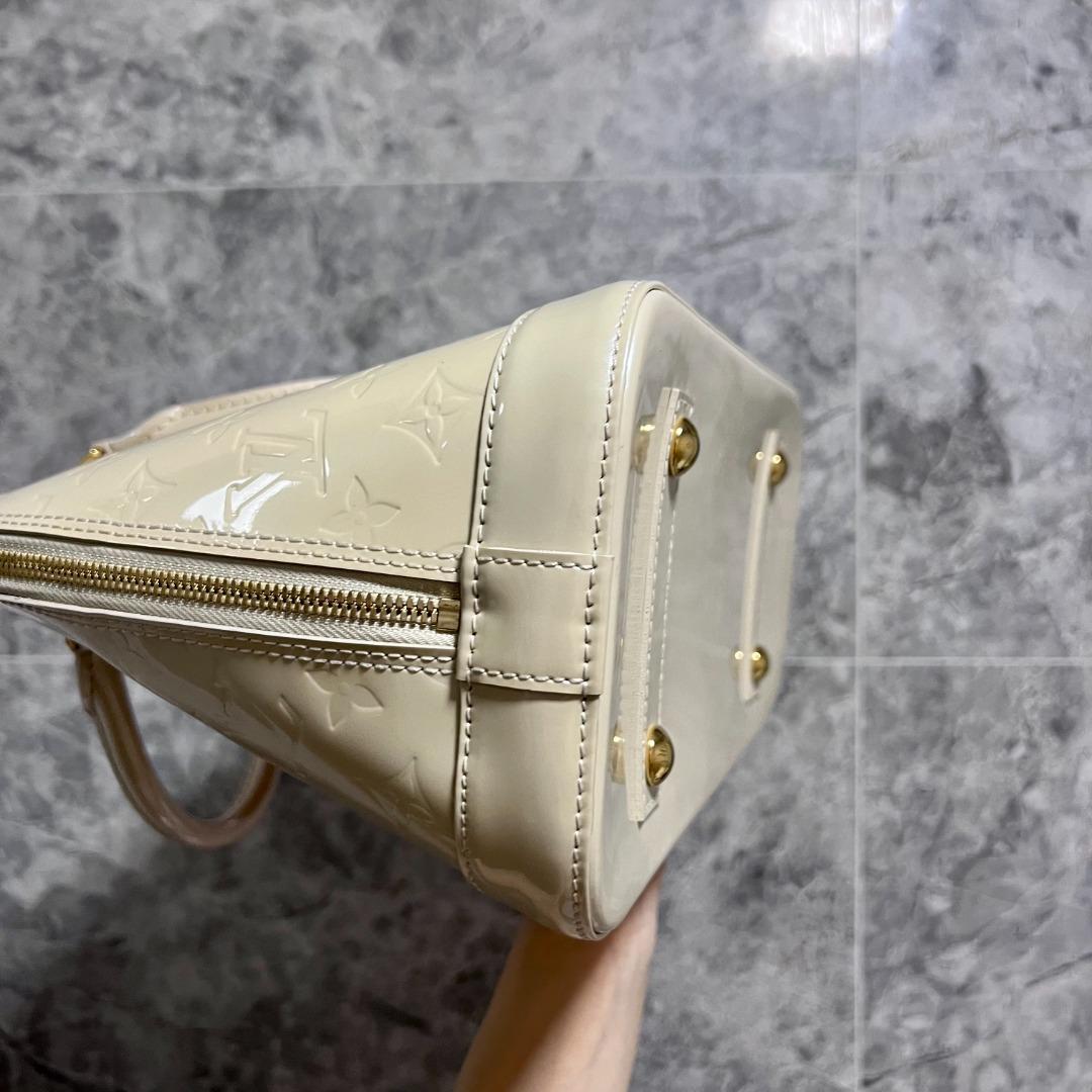 LV Alma PM Vernis GHW Pearl - Luxury Evermore