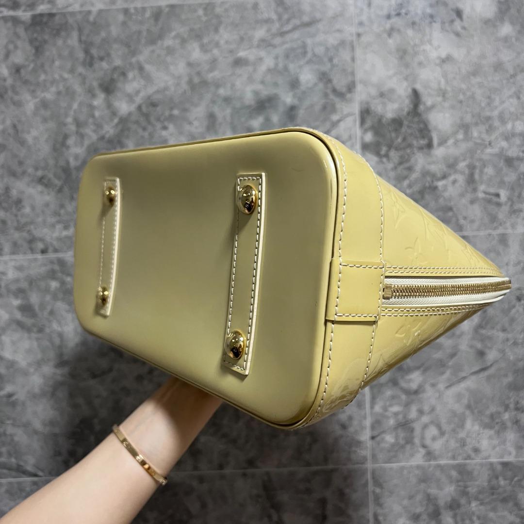 LV Alma PM Vernis GHW Yellow - Luxury Evermore