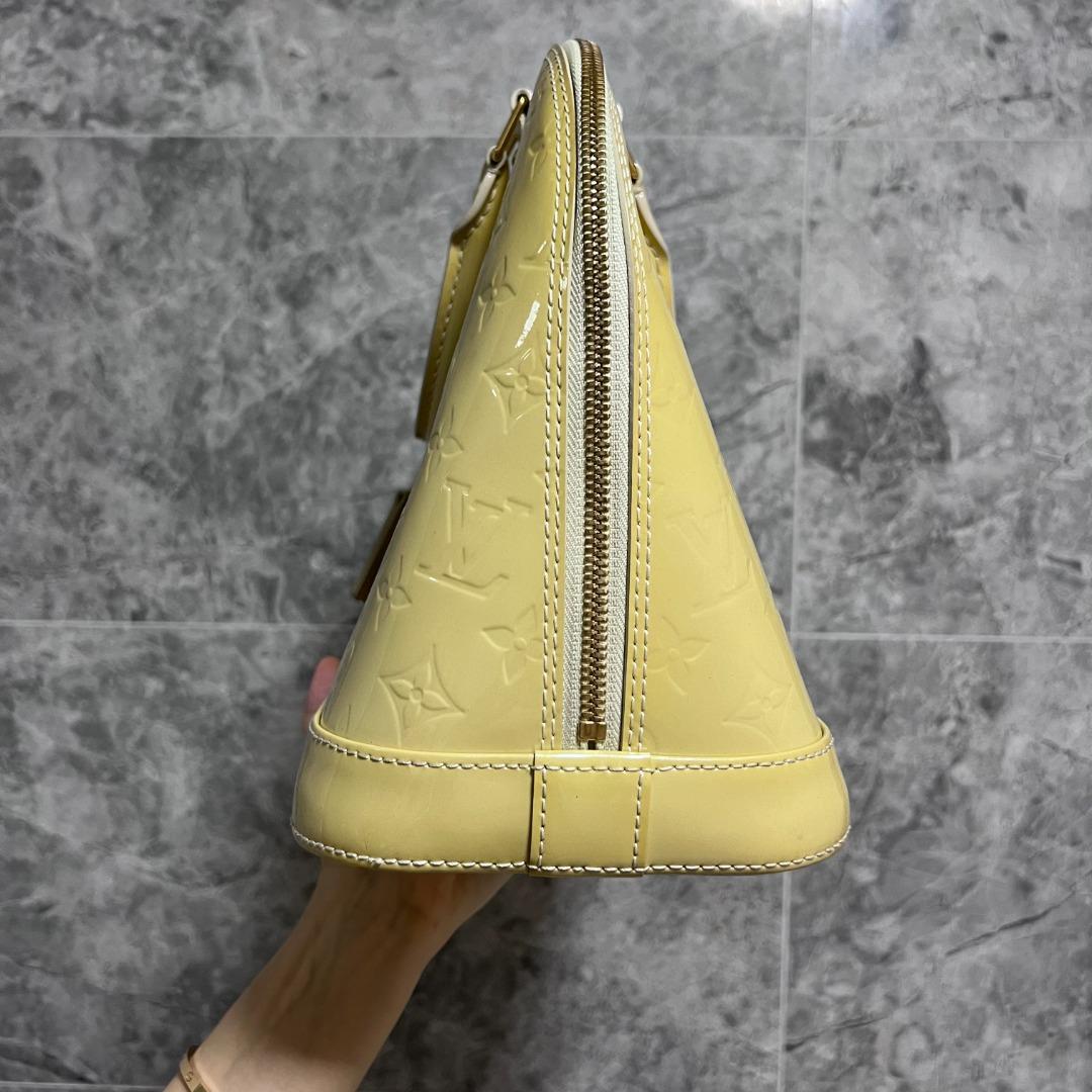 LV Alma PM Vernis GHW Yellow - Luxury Evermore