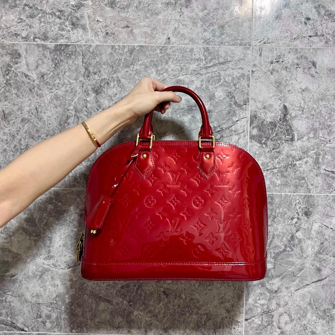 LV Alma PM Vernis Red GHW - Luxury Evermore