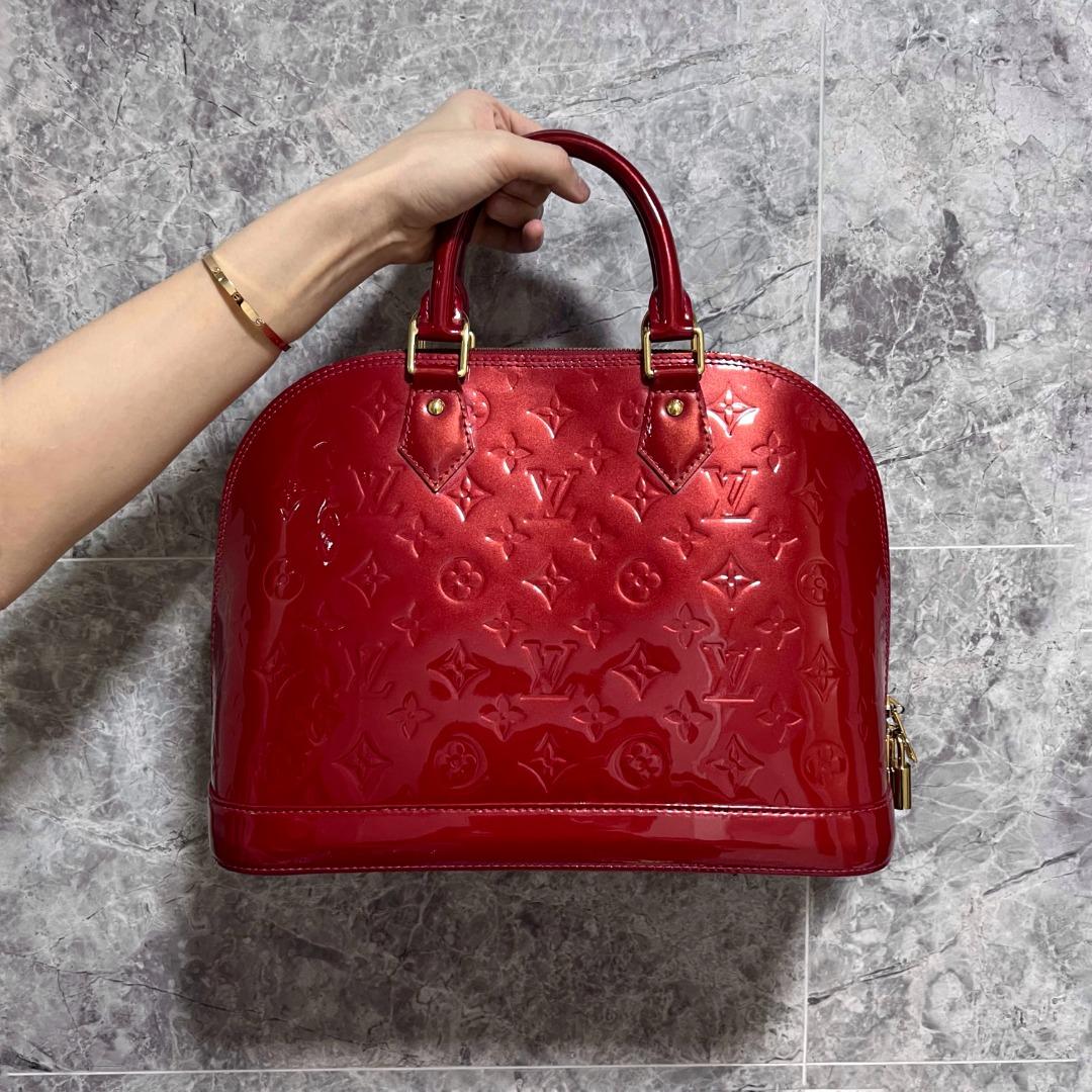 LV Alma PM Vernis Red GHW - Luxury Evermore