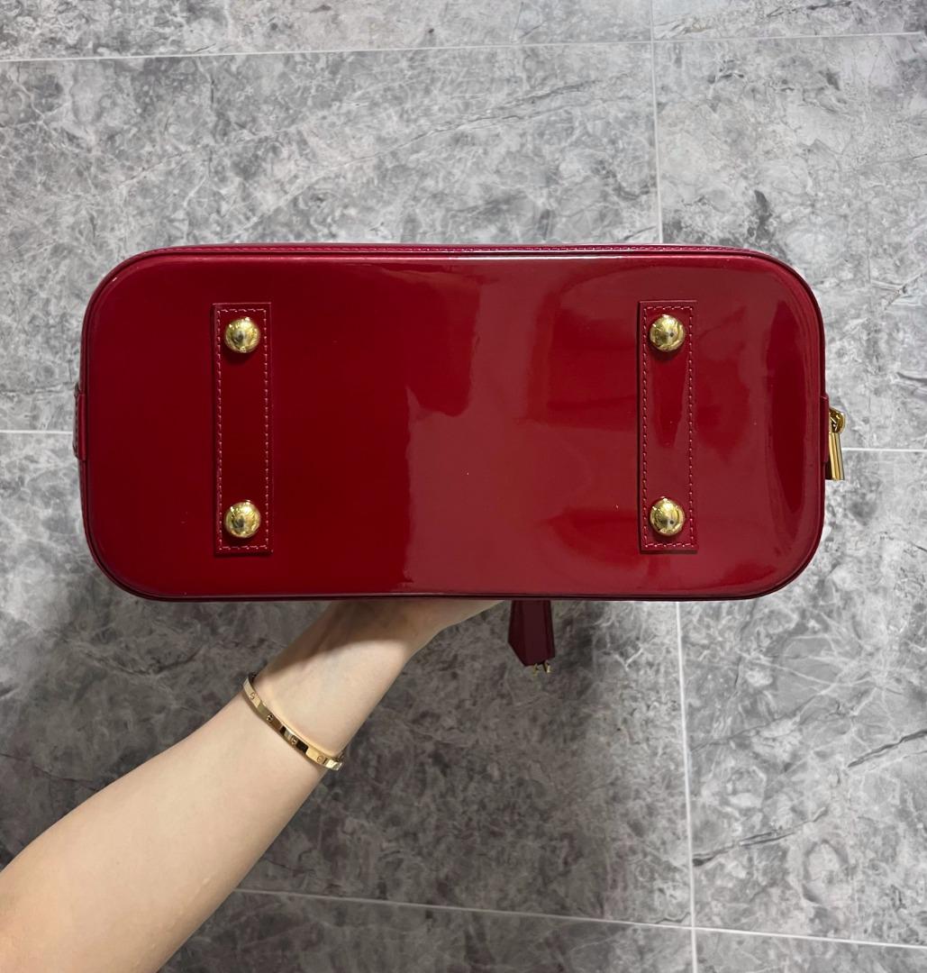 LV Alma PM Vernis Red GHW - Luxury Evermore