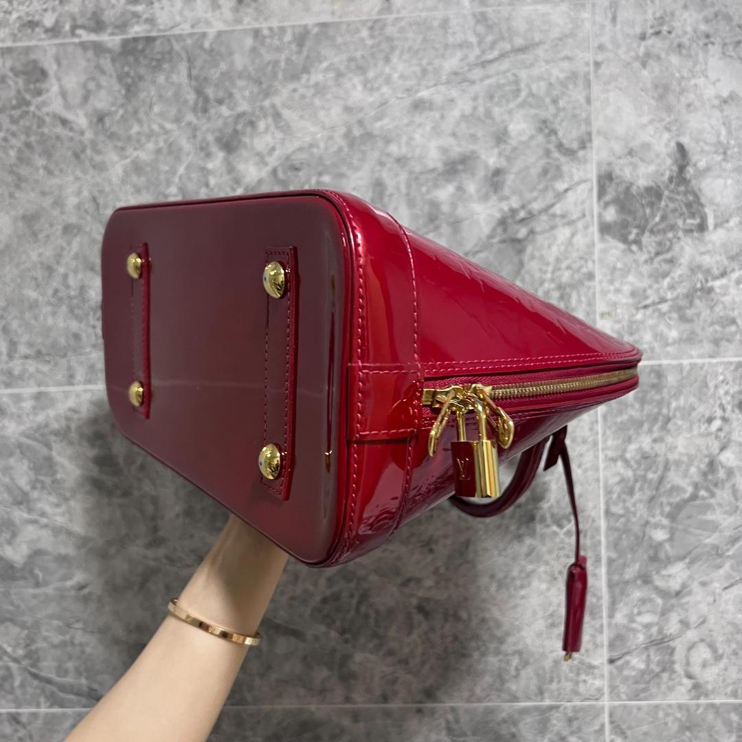 LV Alma PM Vernis Red GHW - Luxury Evermore