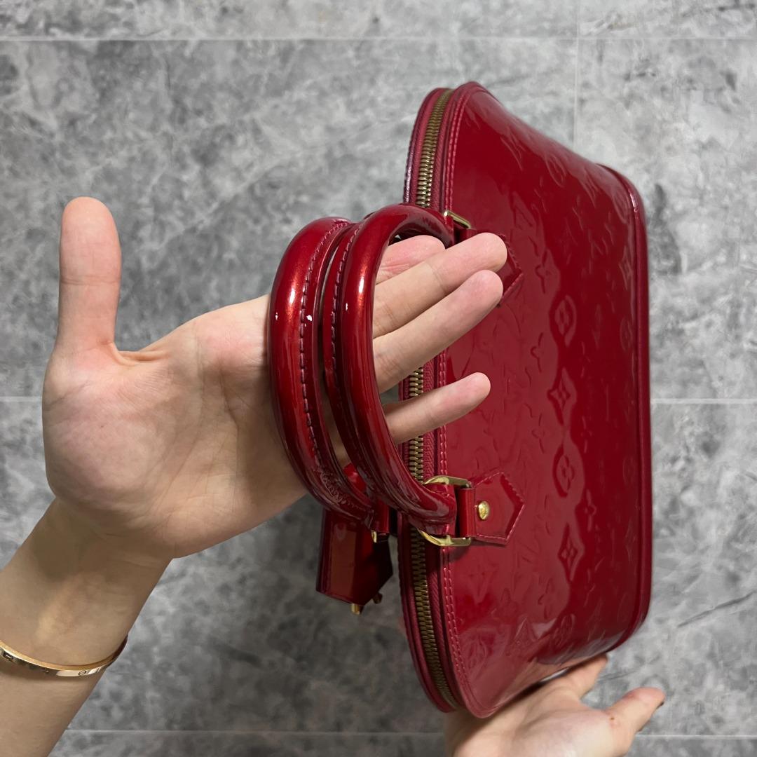 LV Alma PM Vernis Red GHW - Luxury Evermore