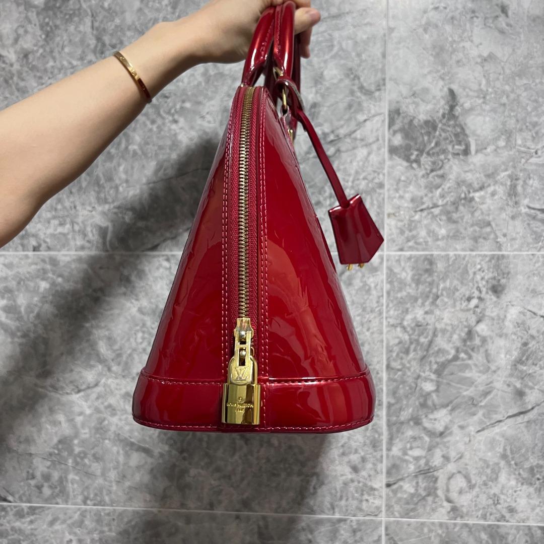 LV Alma PM Vernis Red GHW - Luxury Evermore