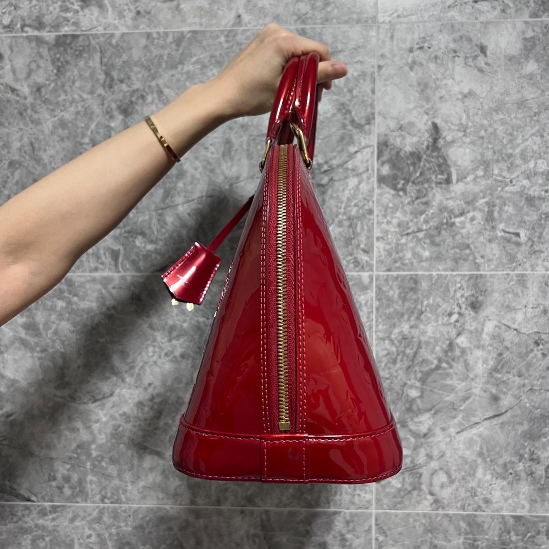 LV Alma PM Vernis Red GHW - Luxury Evermore