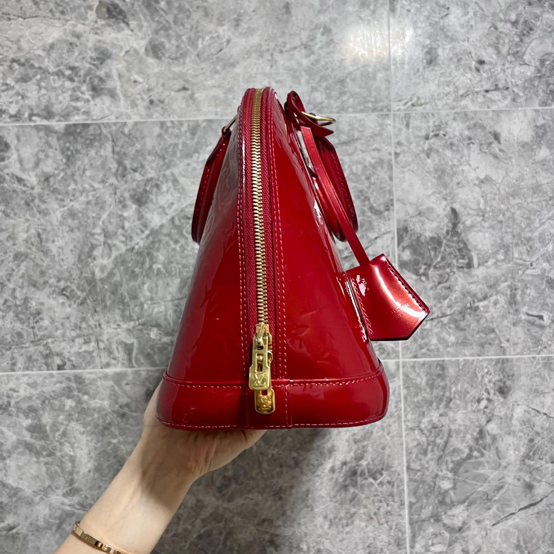 LV Alma PM Vernis Red - Luxury Evermore