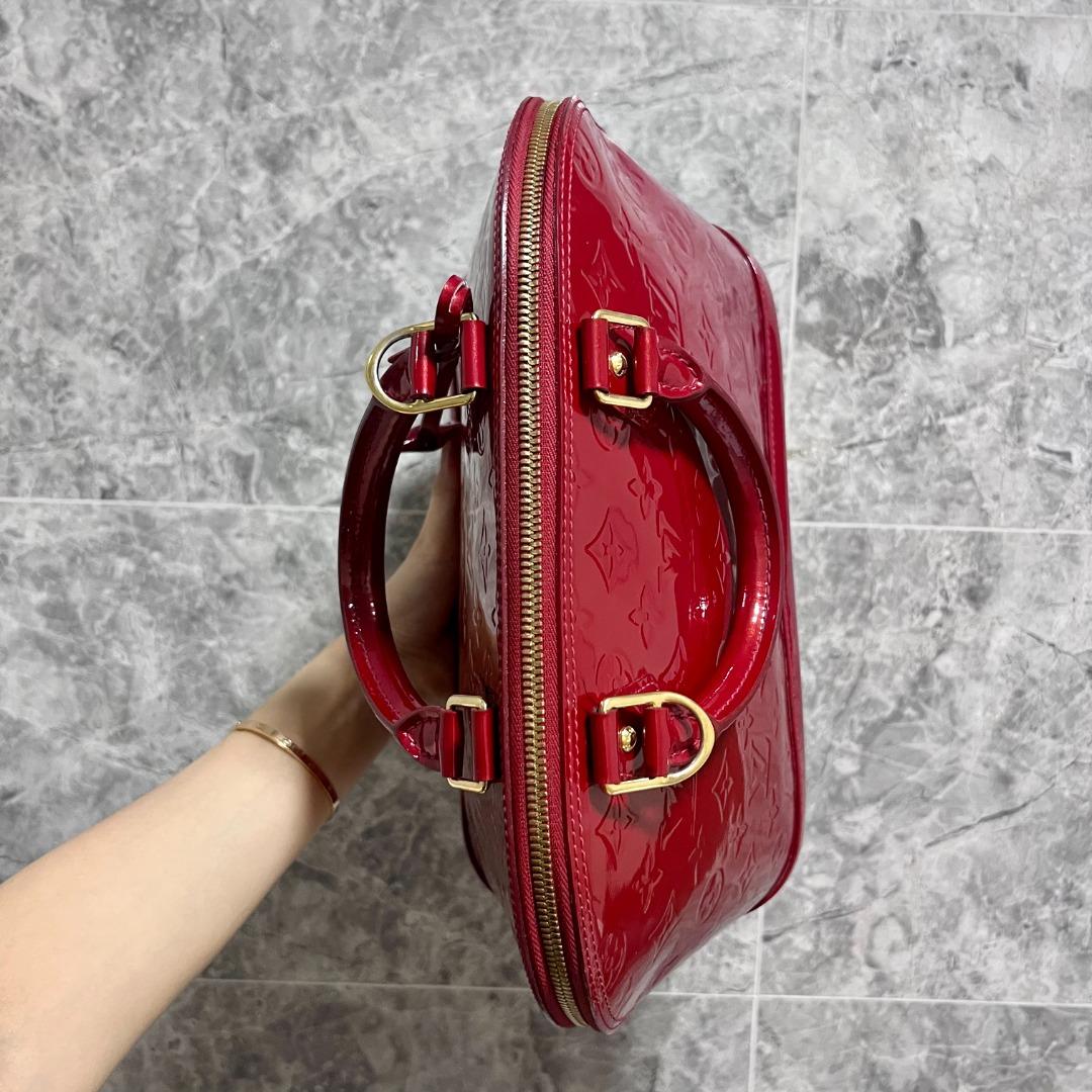 LV Alma PM Vernis Red - Luxury Evermore