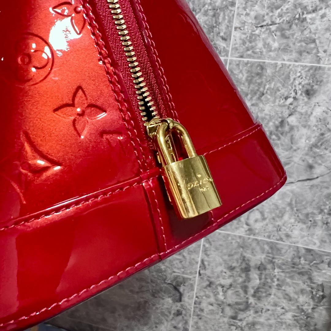 LV Alma Vernis GM Red - Luxury Evermore