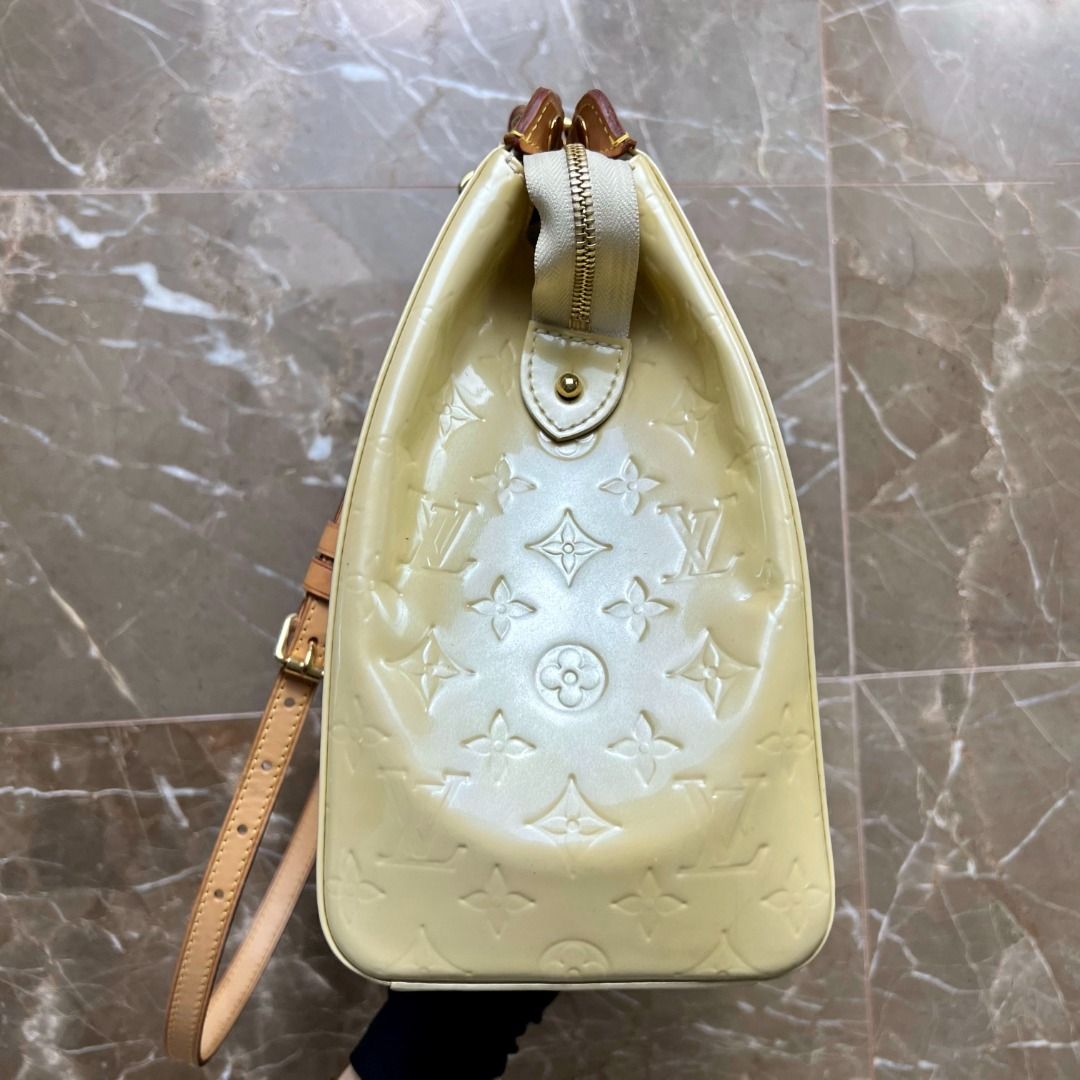 LV Brea Beige PM Patent Leather - Luxury Evermore