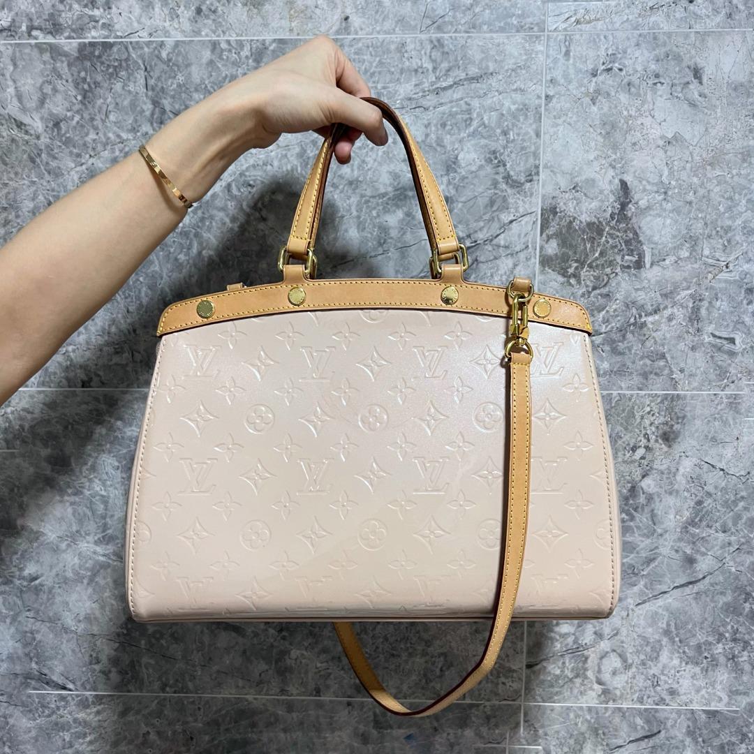 LV Brea Light Pink Vernis MM - Luxury Evermore