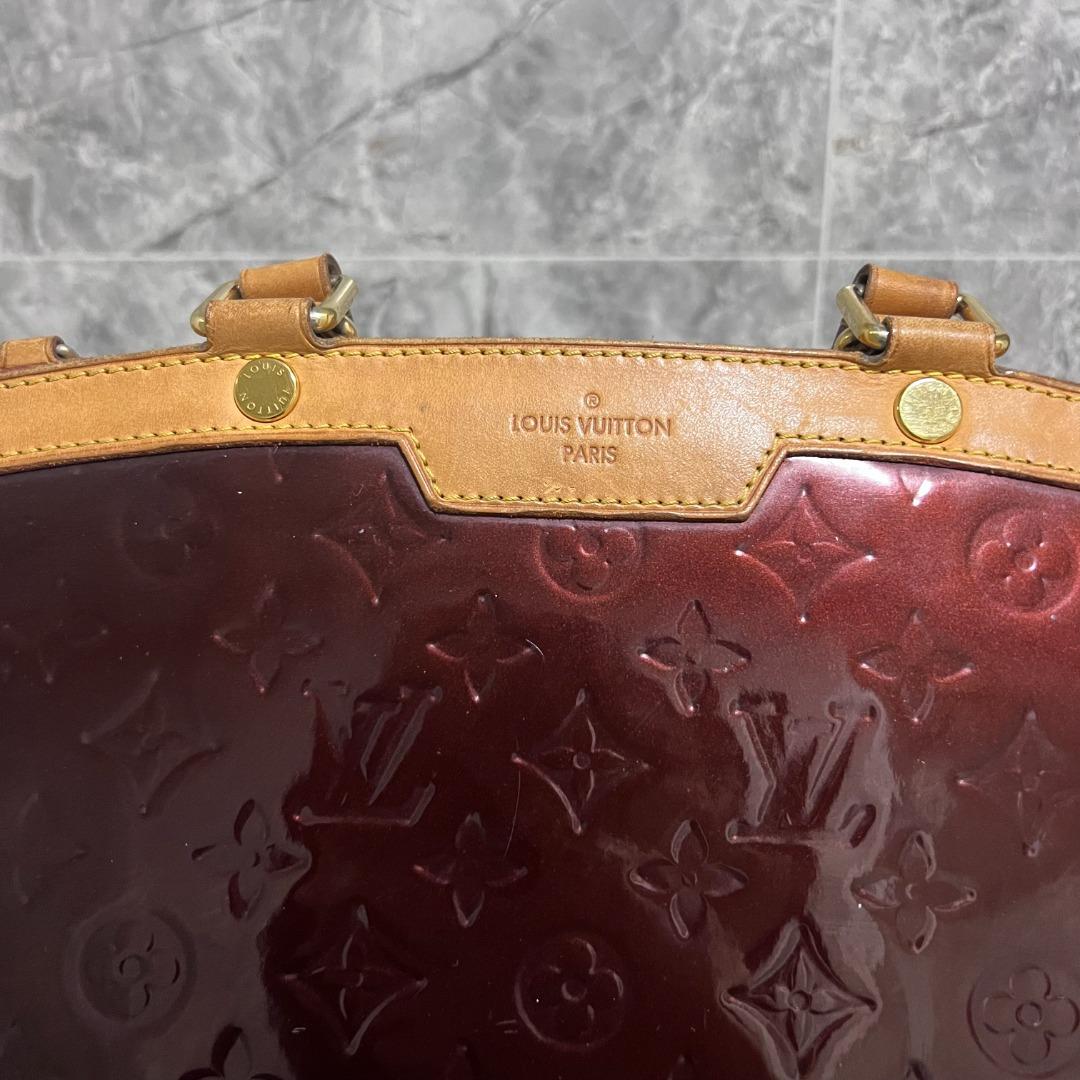 LV Brea Patent Leather Rouge GM Patent Leather - Luxury Evermore