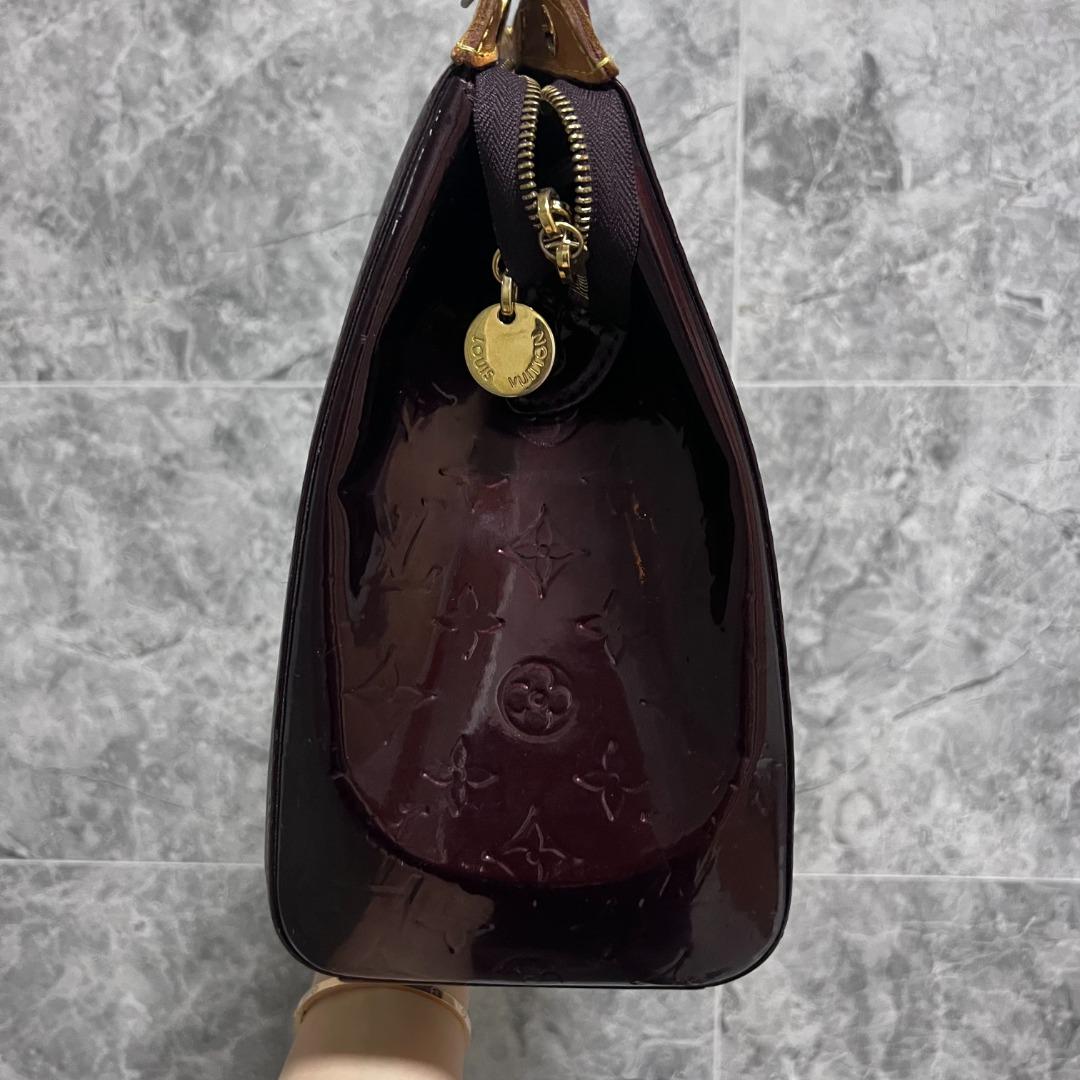 LV Brea Patent Leather Rouge GM Patent Leather - Luxury Evermore