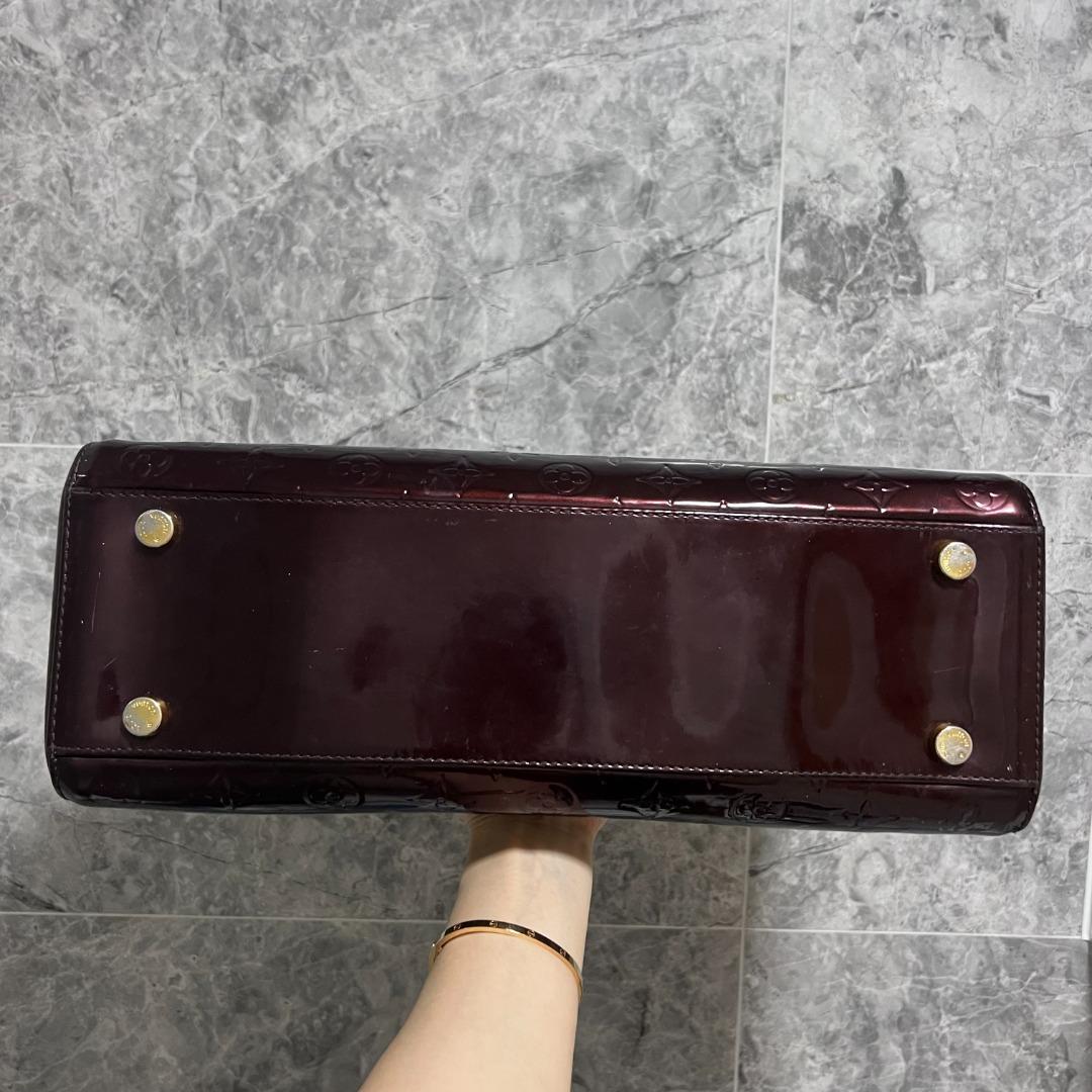 LV Brea Patent Leather Rouge GM Patent Leather - Luxury Evermore