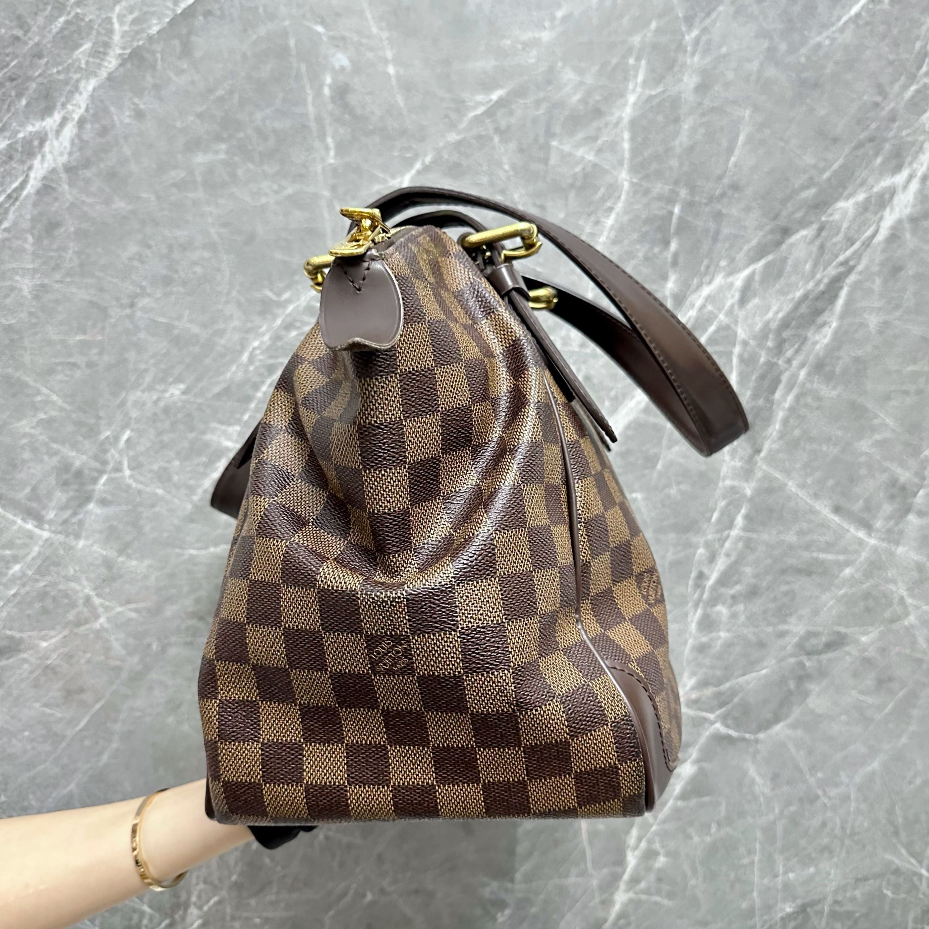 LV Ebene Verona PM Damier Shoulder Bag - Luxury Evermore