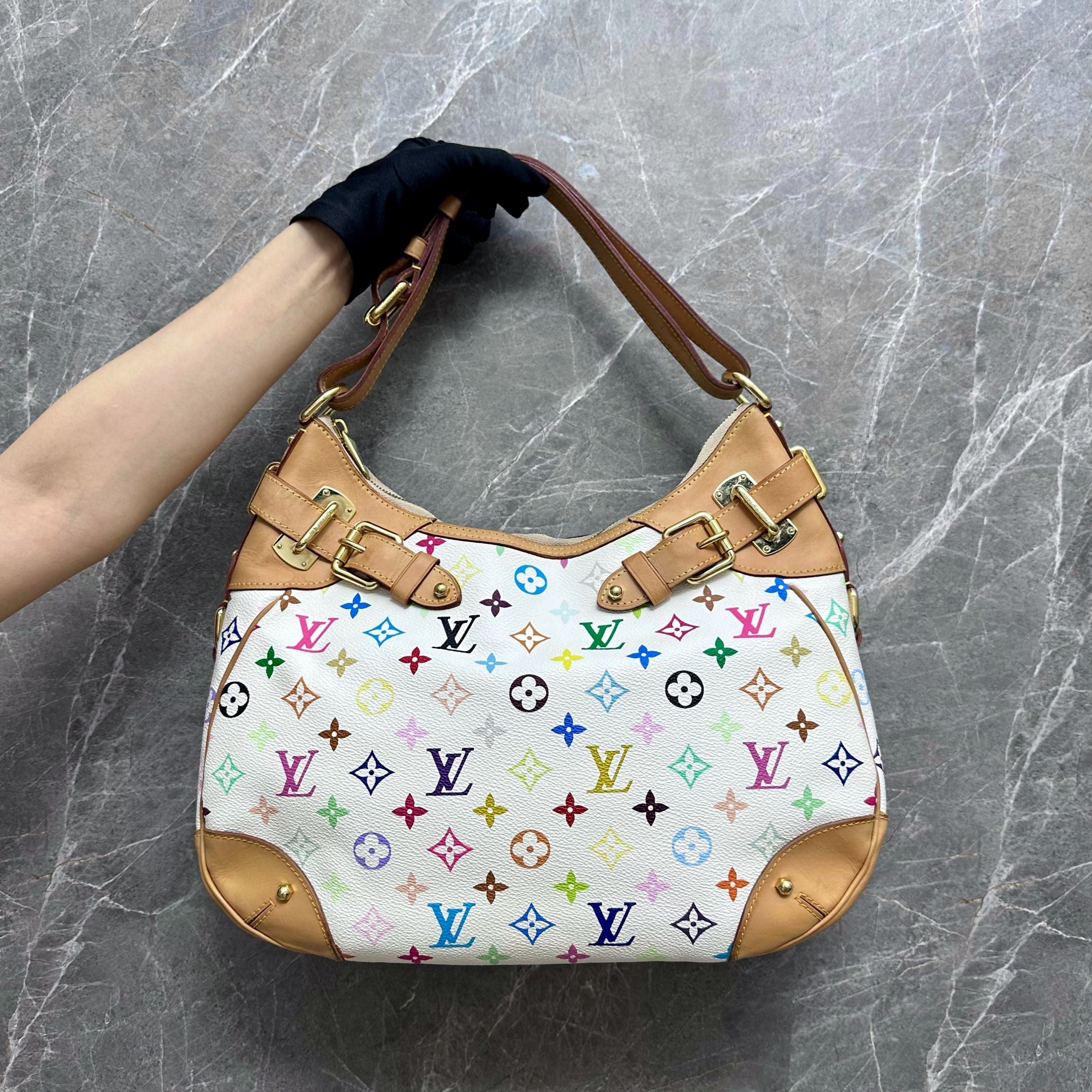 LV Greta Multicolor Louis Vuitton Monogram - Luxury Evermore