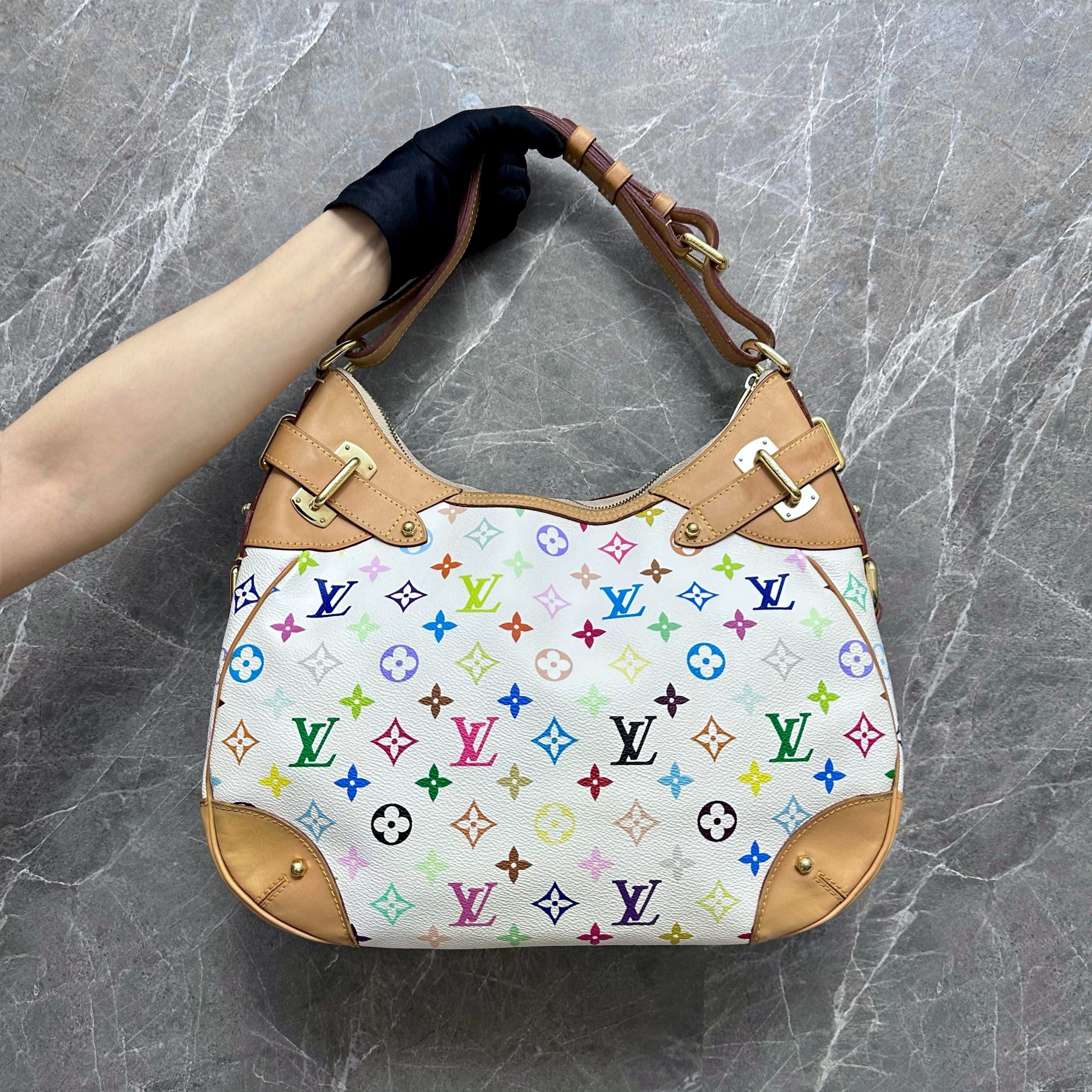 LV Greta Multicolor Louis Vuitton Monogram - Luxury Evermore