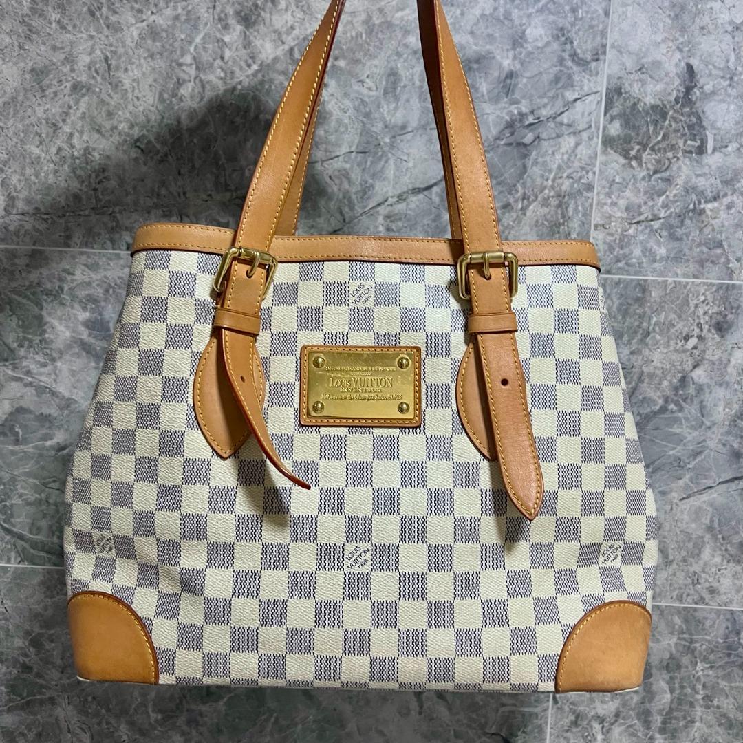 LV Hampstead MM Damier Azur - Luxury Evermore