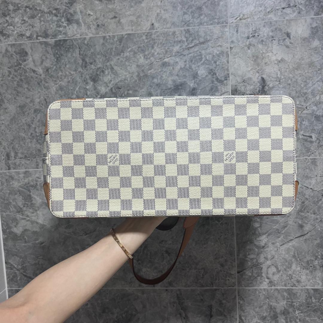 LV Hampstead MM Damier Azur - Luxury Evermore