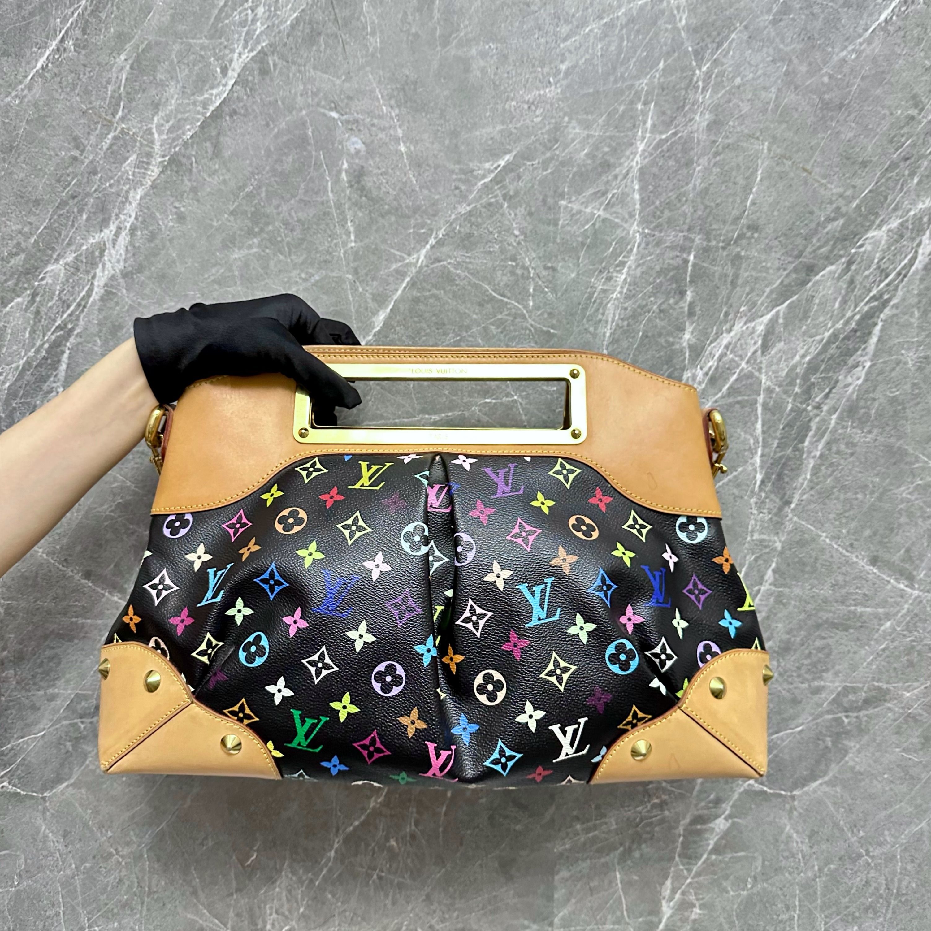 LV Judy Multicolour PM Black Louis Vuitton - Luxury Evermore