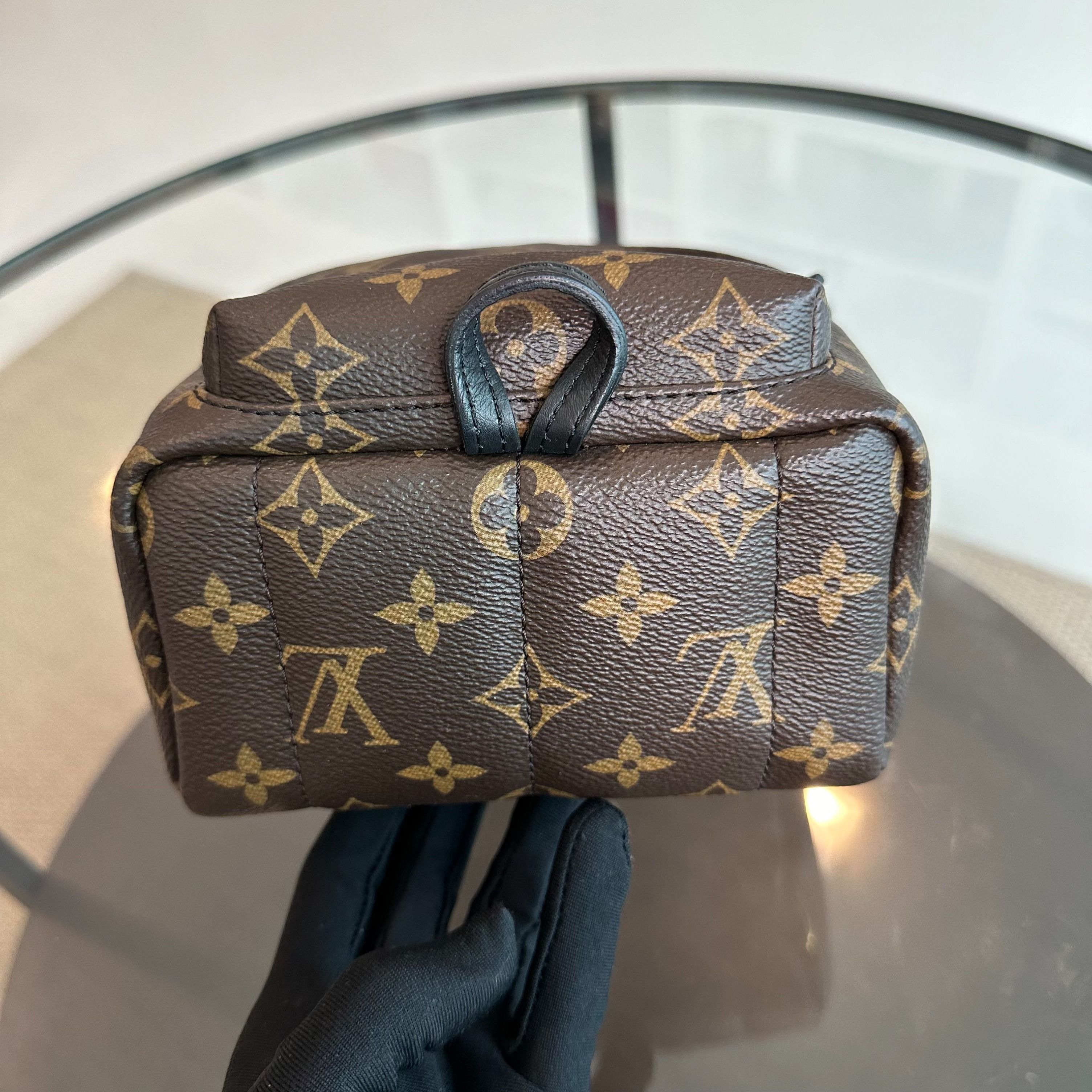 LV Louis Vuitton Palm Spring Mini Monogram Backpack - Luxury Evermore