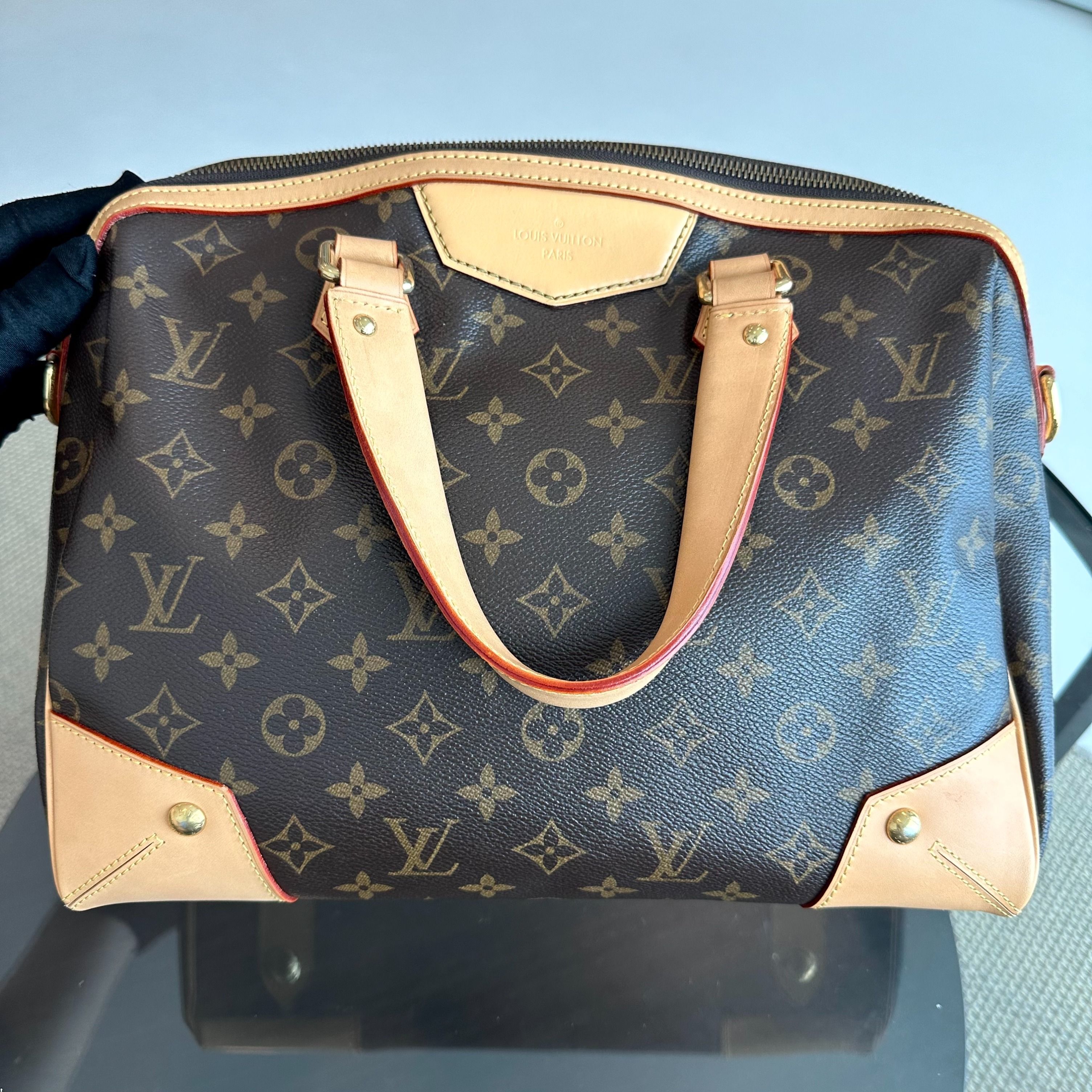 LV Louis Vuitton Retiro Monogram 2 Way Bag - Luxury Evermore