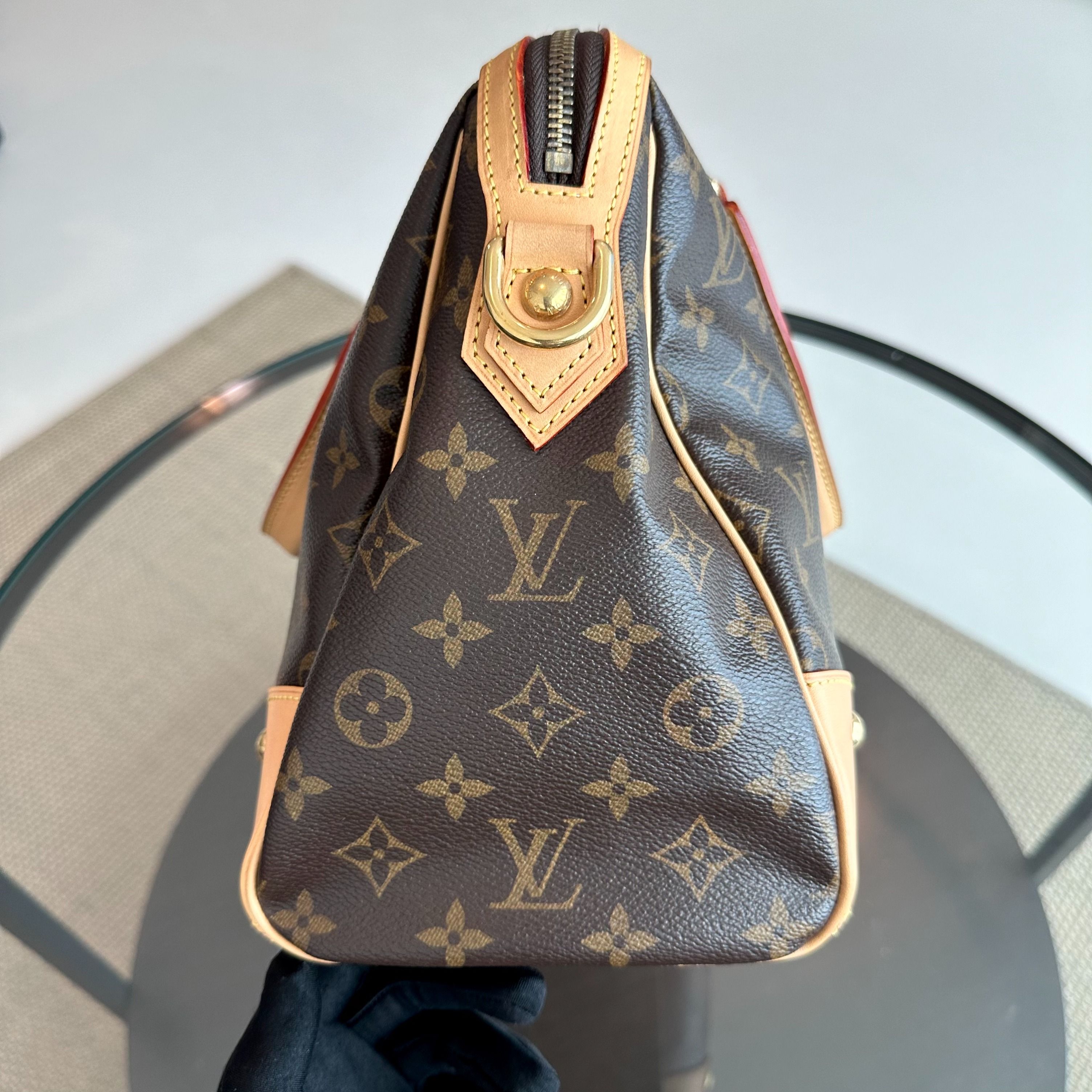 LV Louis Vuitton Retiro Monogram 2 Way Bag - Luxury Evermore