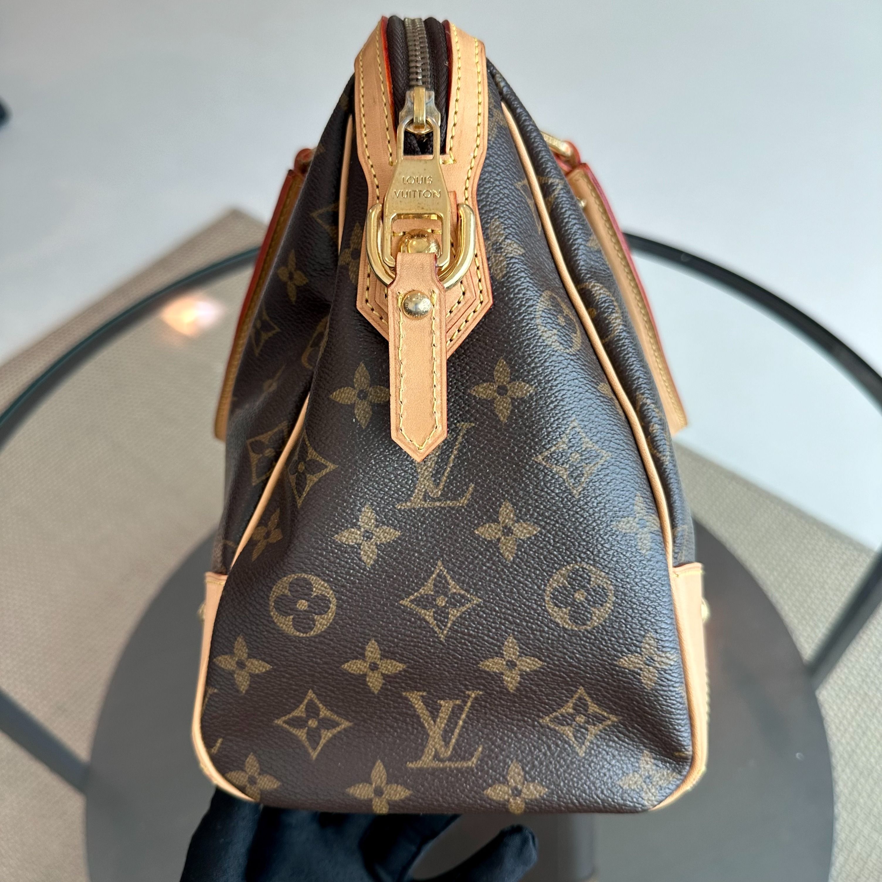 LV Louis Vuitton Retiro Monogram 2 Way Bag - Luxury Evermore