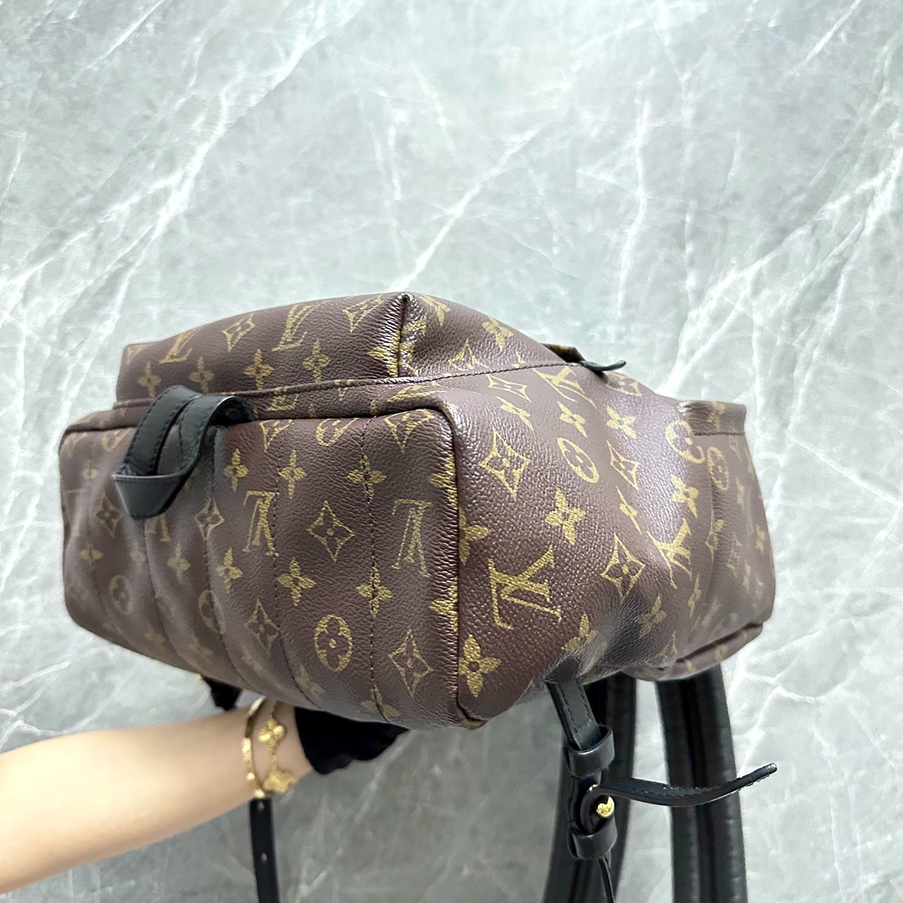 LV Monogram Palm Spring MM Backpack Louis Vuitton - Luxury Evermore