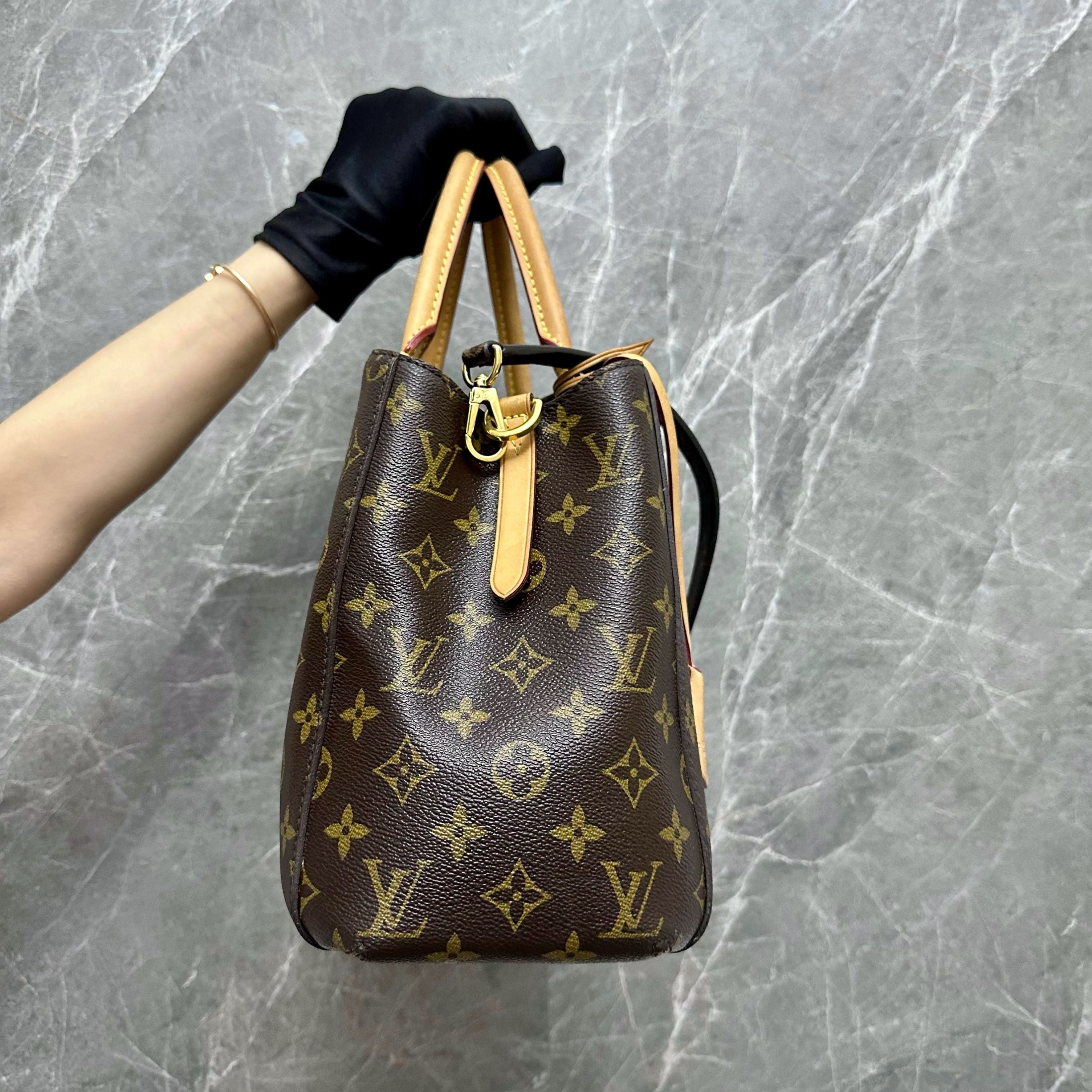 LV Montaigne MM Monogram - Luxury Evermore