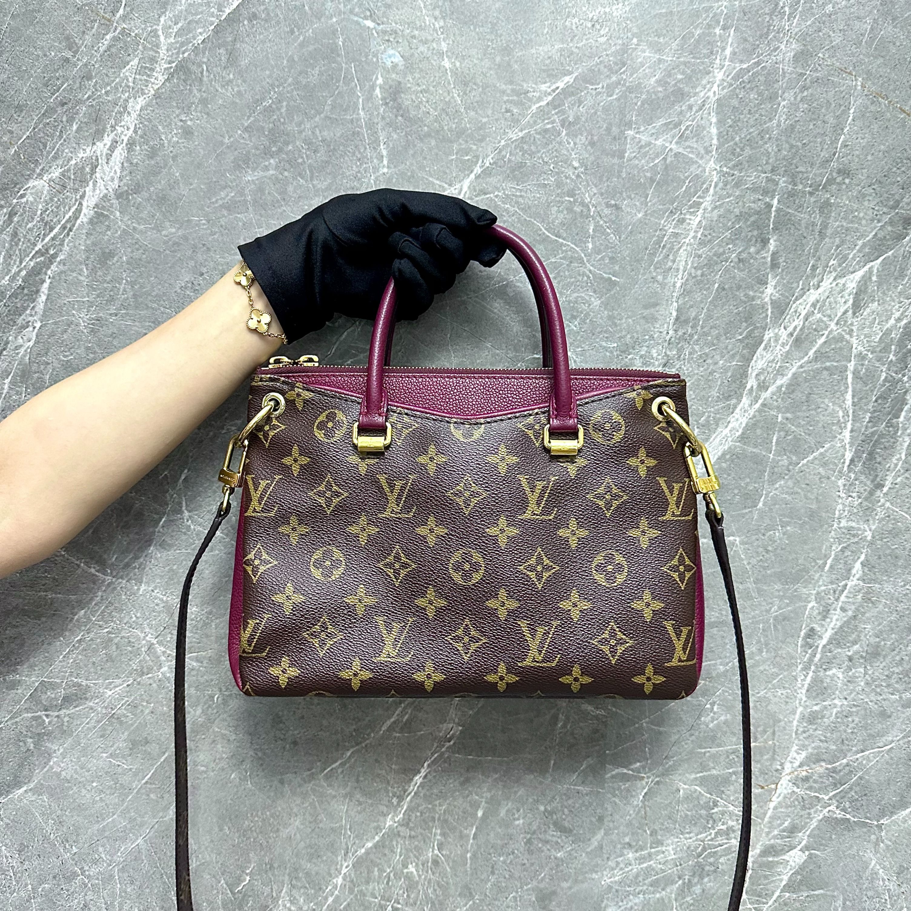 LV Pallas BB Monogram Louis Vuitton Cross Body Bag - Luxury Evermore