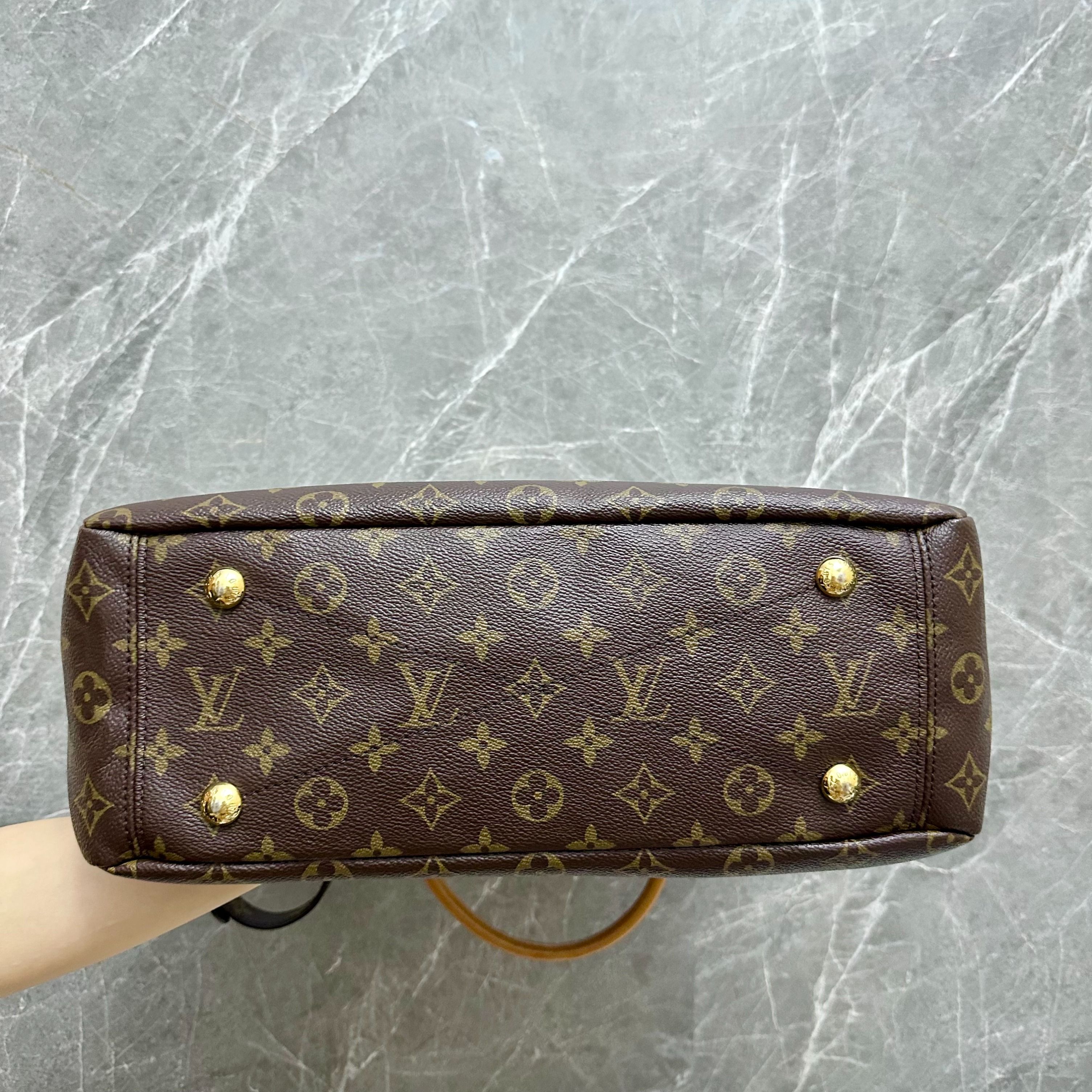 LV Pallas MM Monogram Red - Luxury Evermore