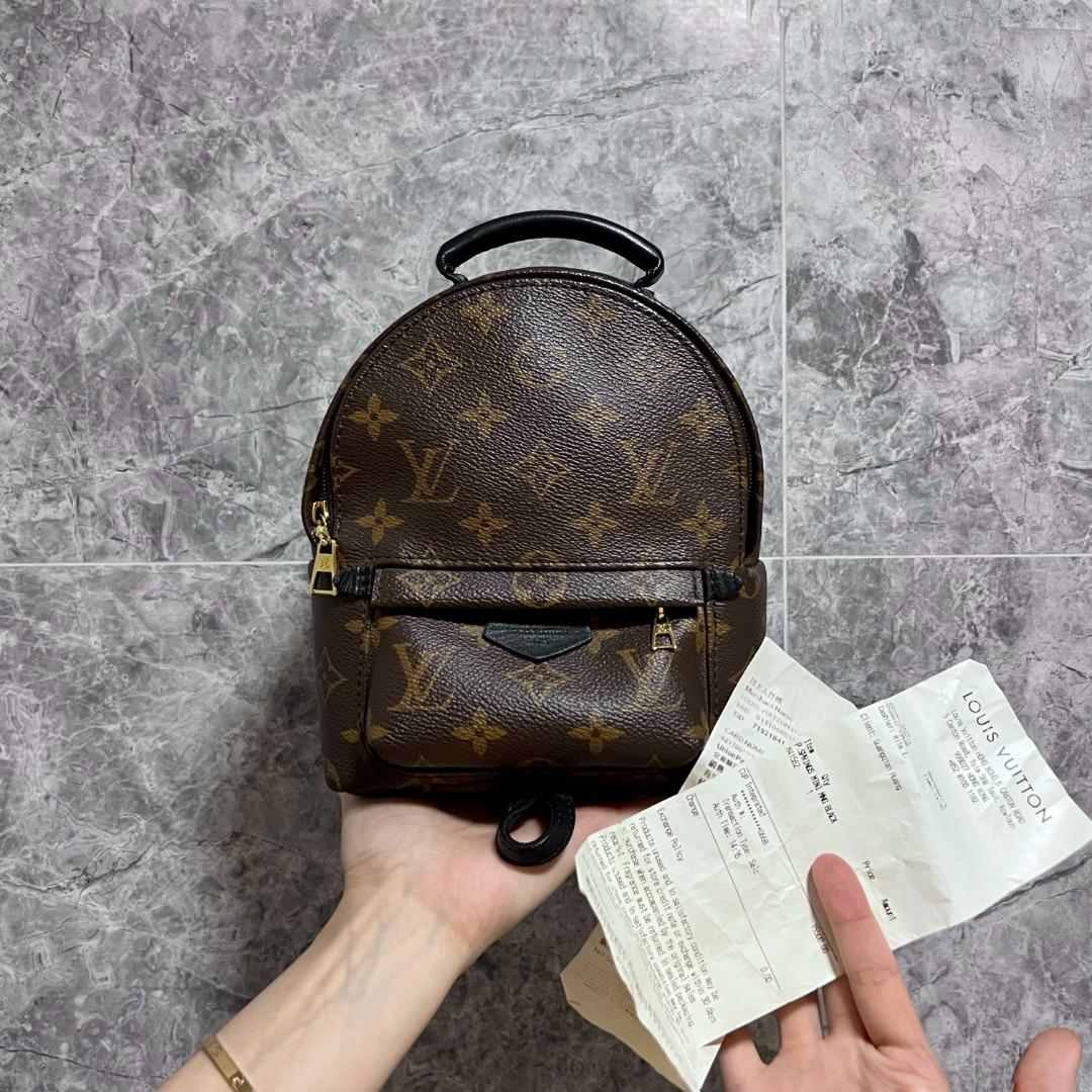 LV Palm Spring Mini Monogram Backpack - Luxury Evermore