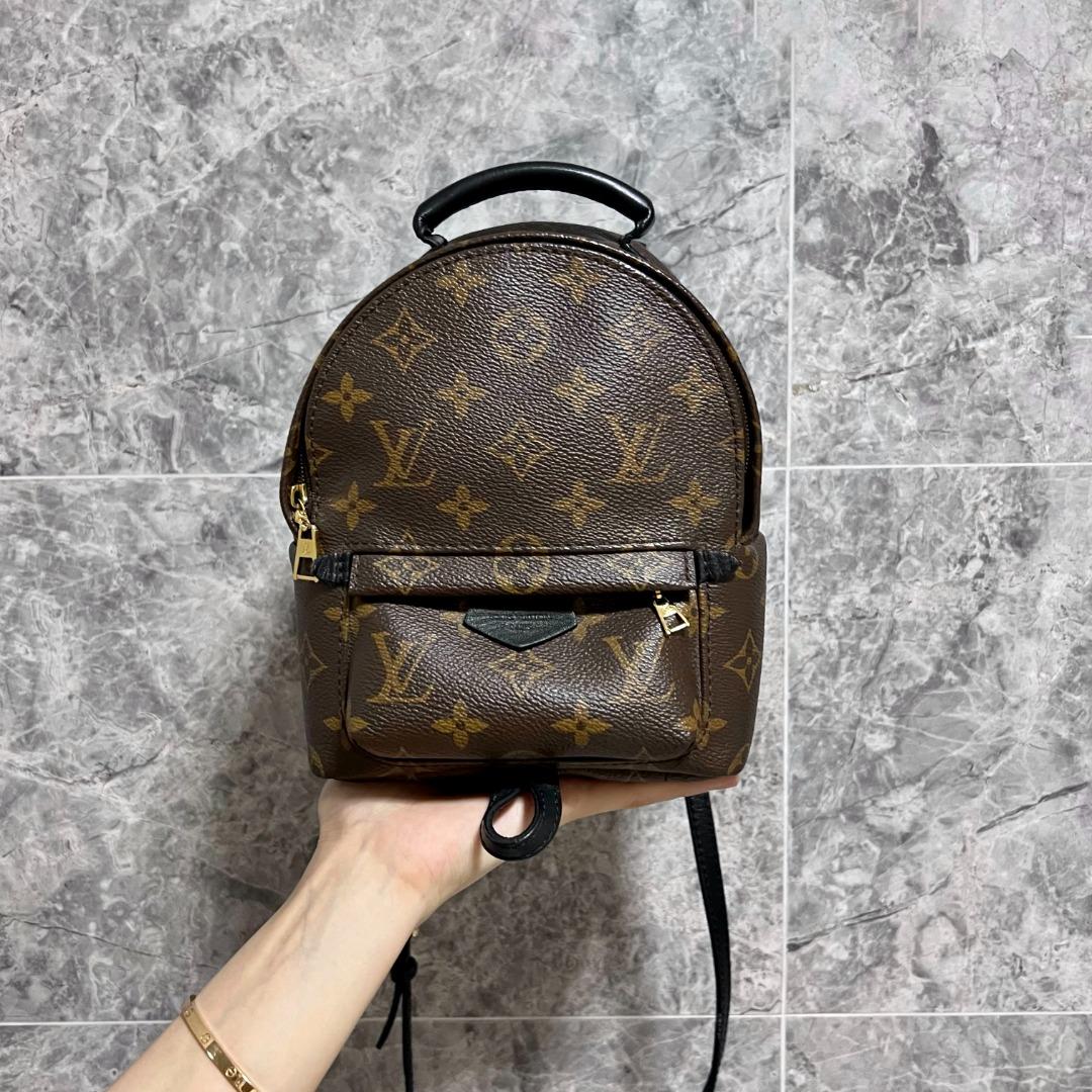 LV Palm Spring Mini Monogram Backpack - Luxury Evermore