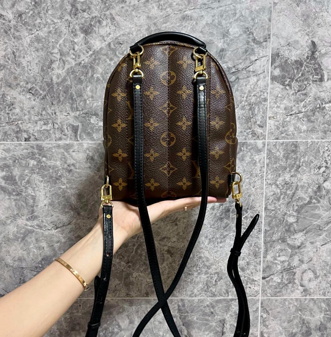 LV Palm Spring Mini Monogram Backpack - Luxury Evermore