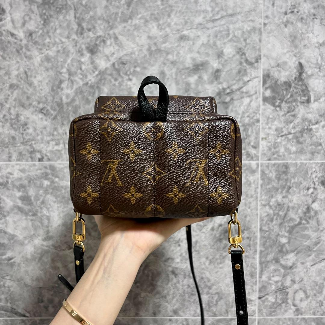 LV Palm Spring Mini Monogram Backpack - Luxury Evermore