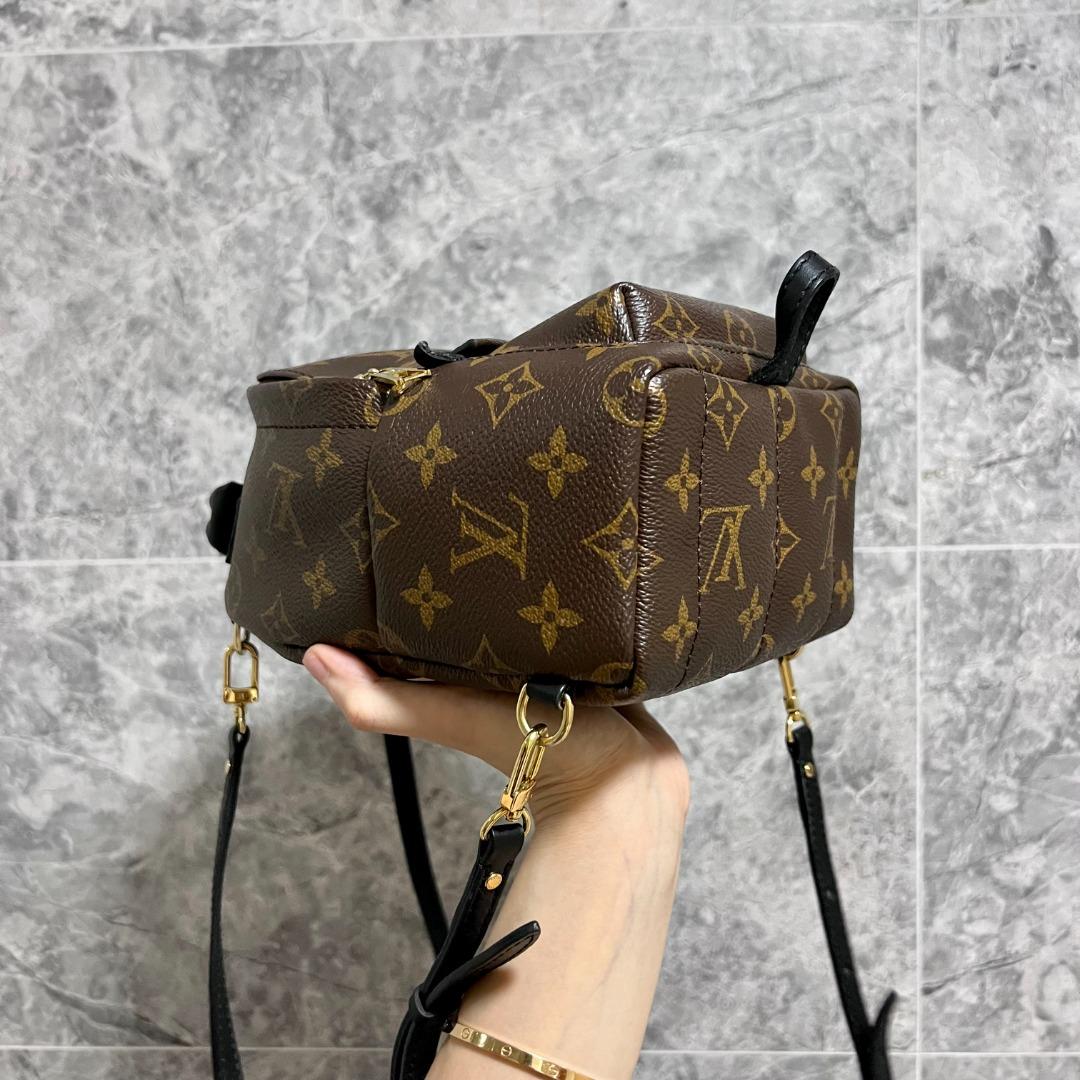 LV Palm Spring Mini Monogram Backpack - Luxury Evermore