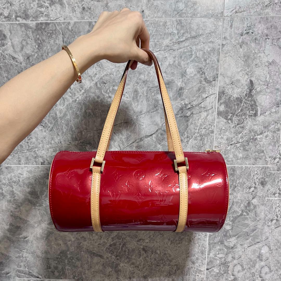 LV Papillon 30 Vernis Monogram Red - Luxury Evermore