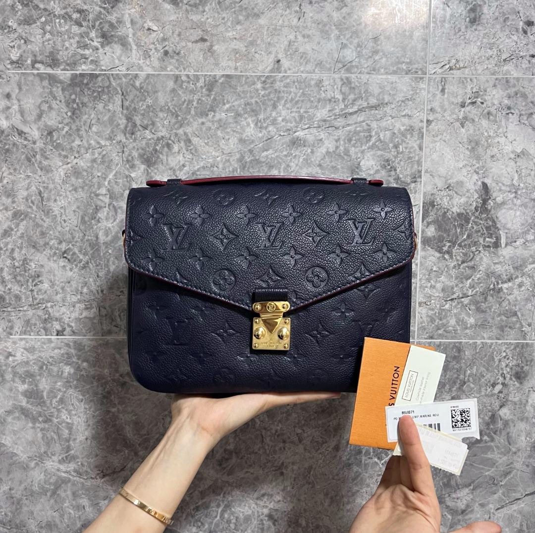 LV Pochette Metis Marine Rogue Calfskin - Luxury Evermore