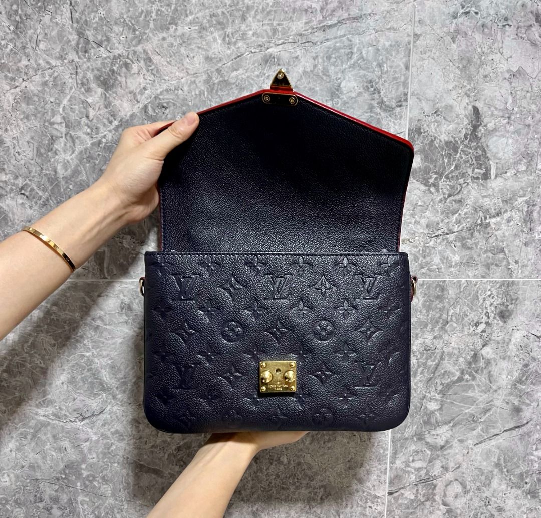 LV Pochette Metis Marine Rogue Calfskin - Luxury Evermore