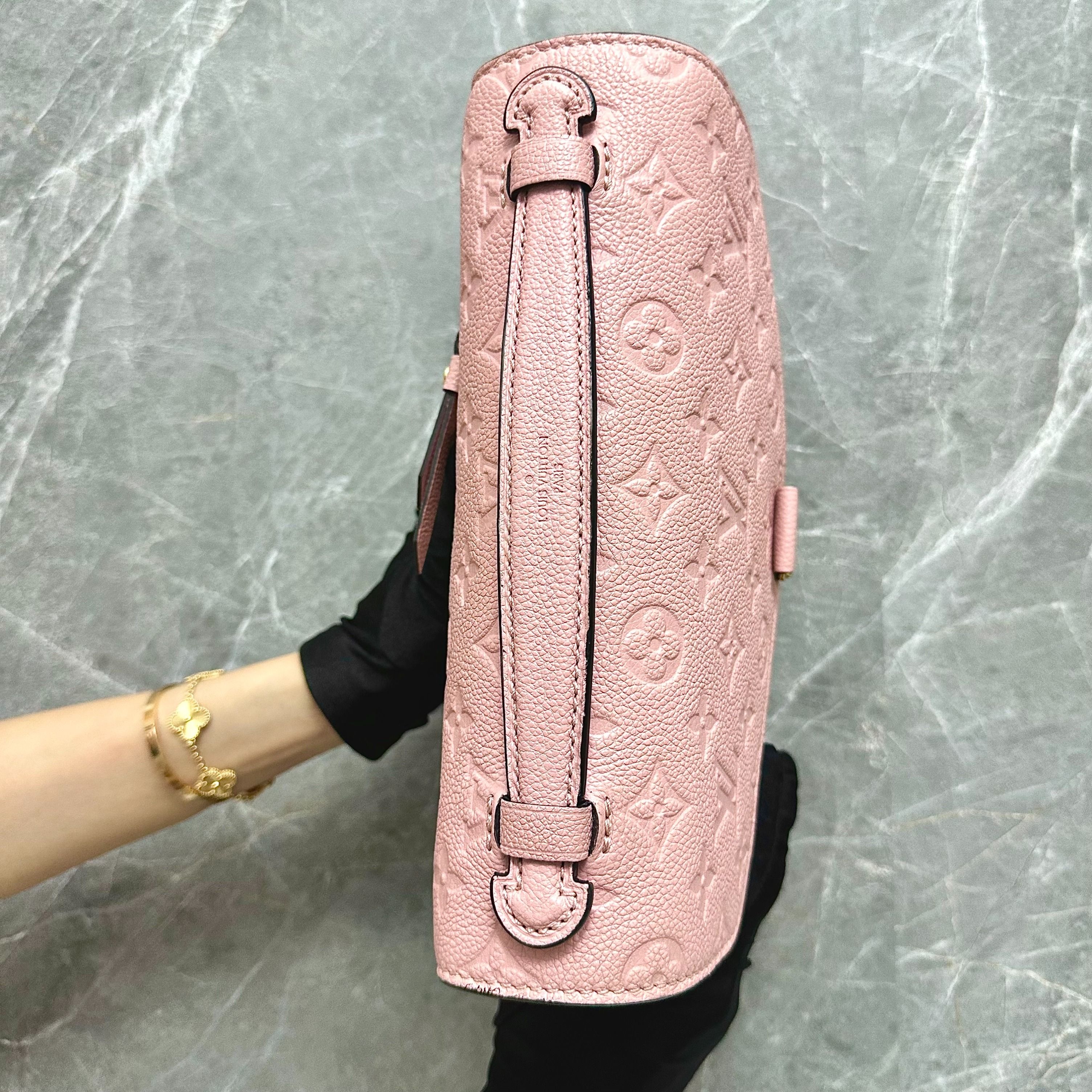 LV Pochette Metis Sakura Pink Calfskin GHW - Luxury Evermore