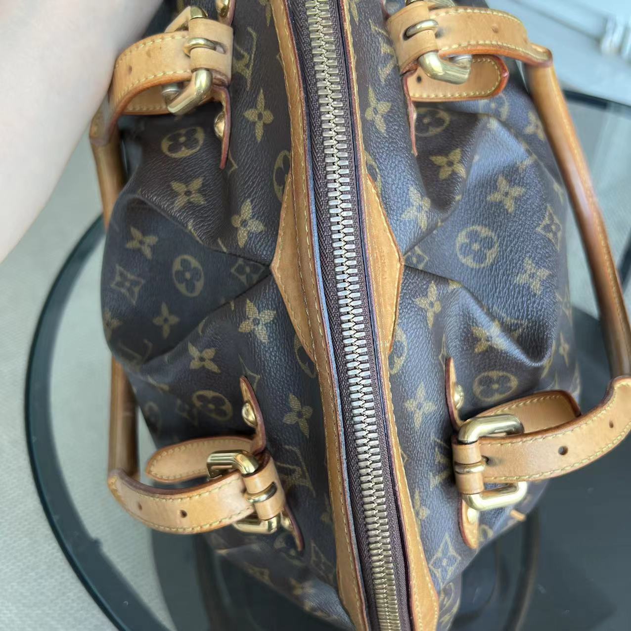 LV Tivoli PM Canvas Monogram Top Handle Louis Vuitton - Luxury Evermore