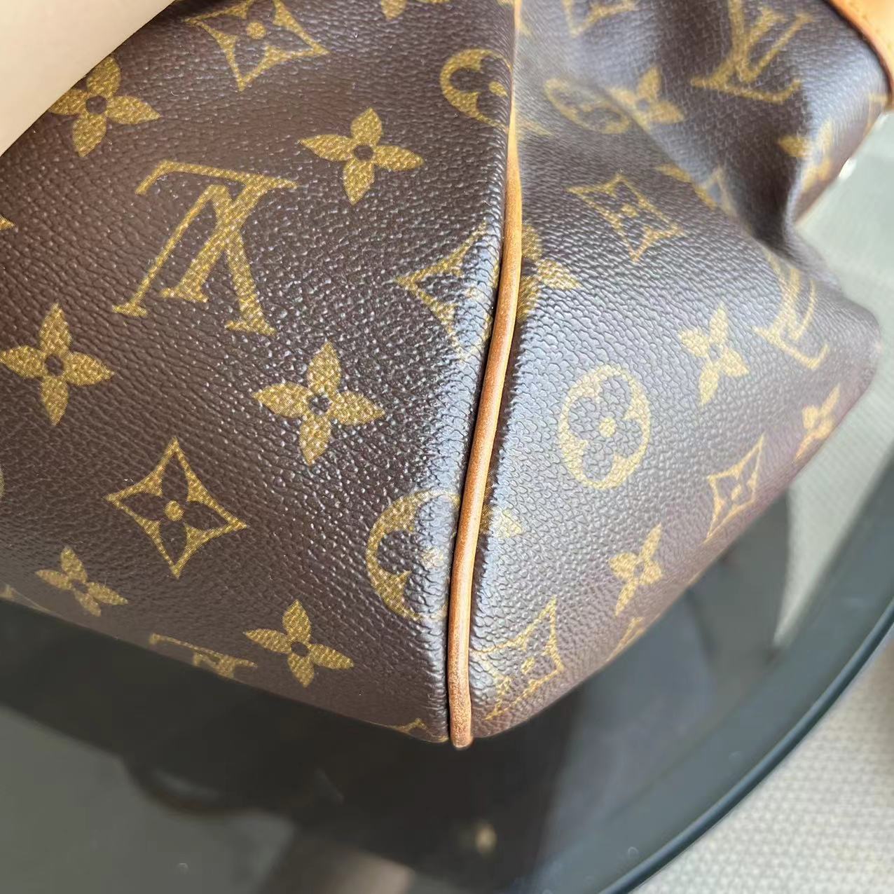 LV Tivoli PM Canvas Monogram Top Handle Louis Vuitton - Luxury Evermore