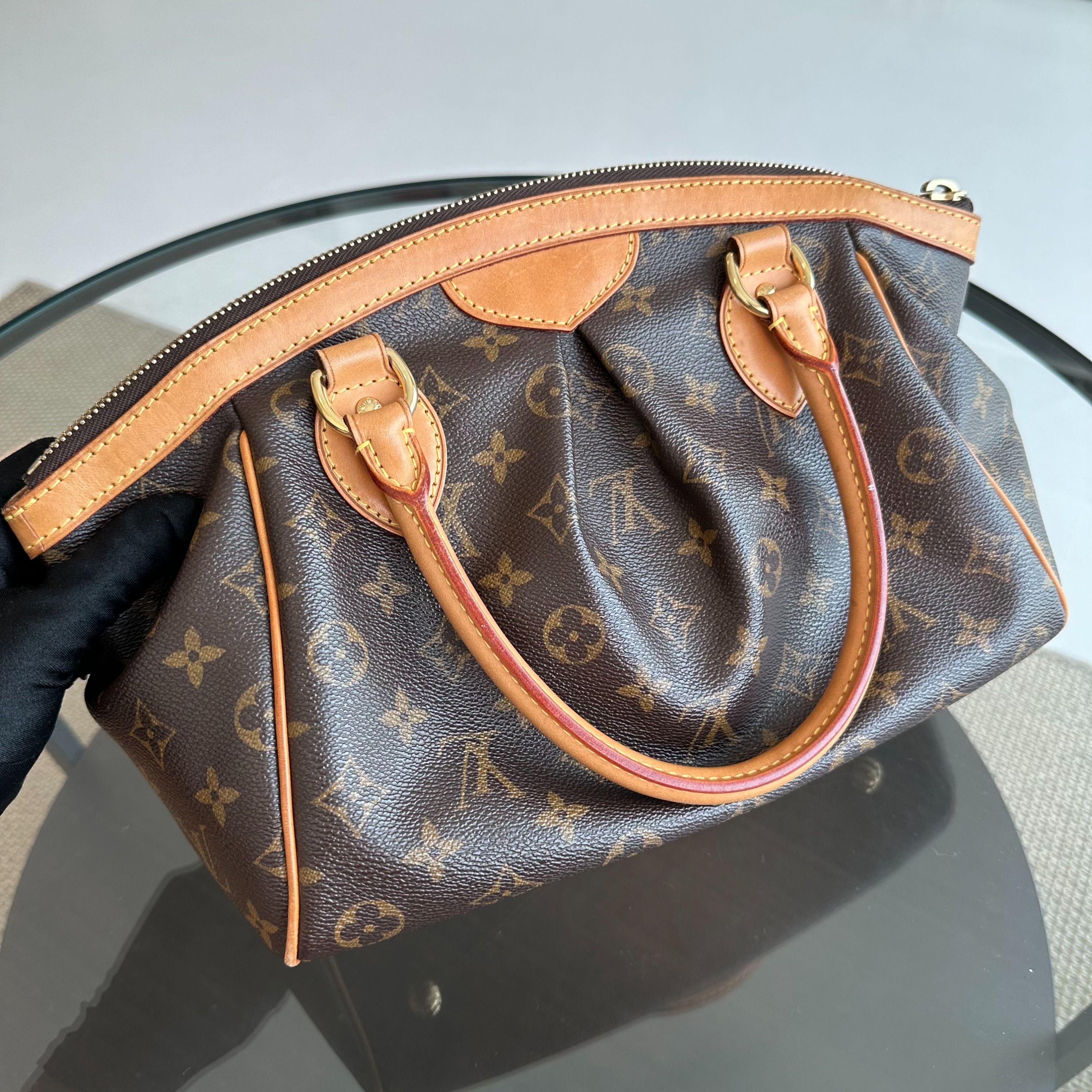 LV Tivoli PM Monogram Top Handle Bag Louis Vuitton - Luxury Evermore